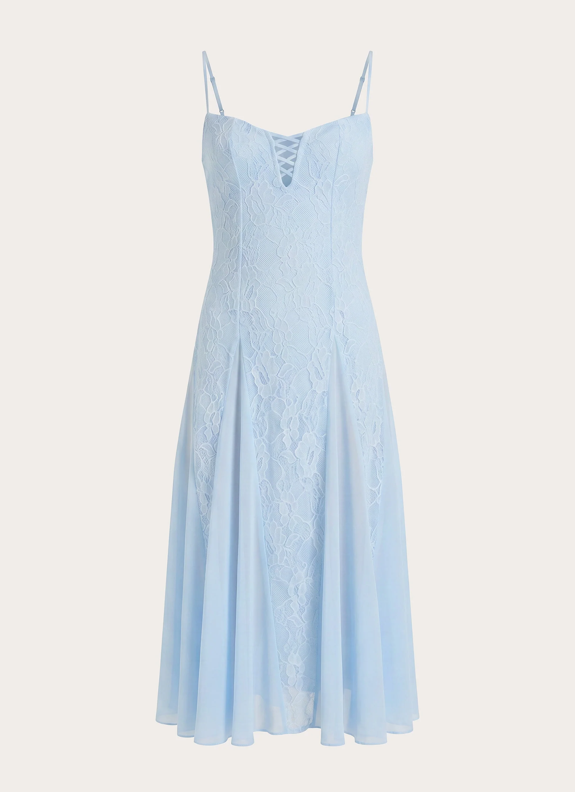 Erynda Midi Dress - Blue - luluinthesky