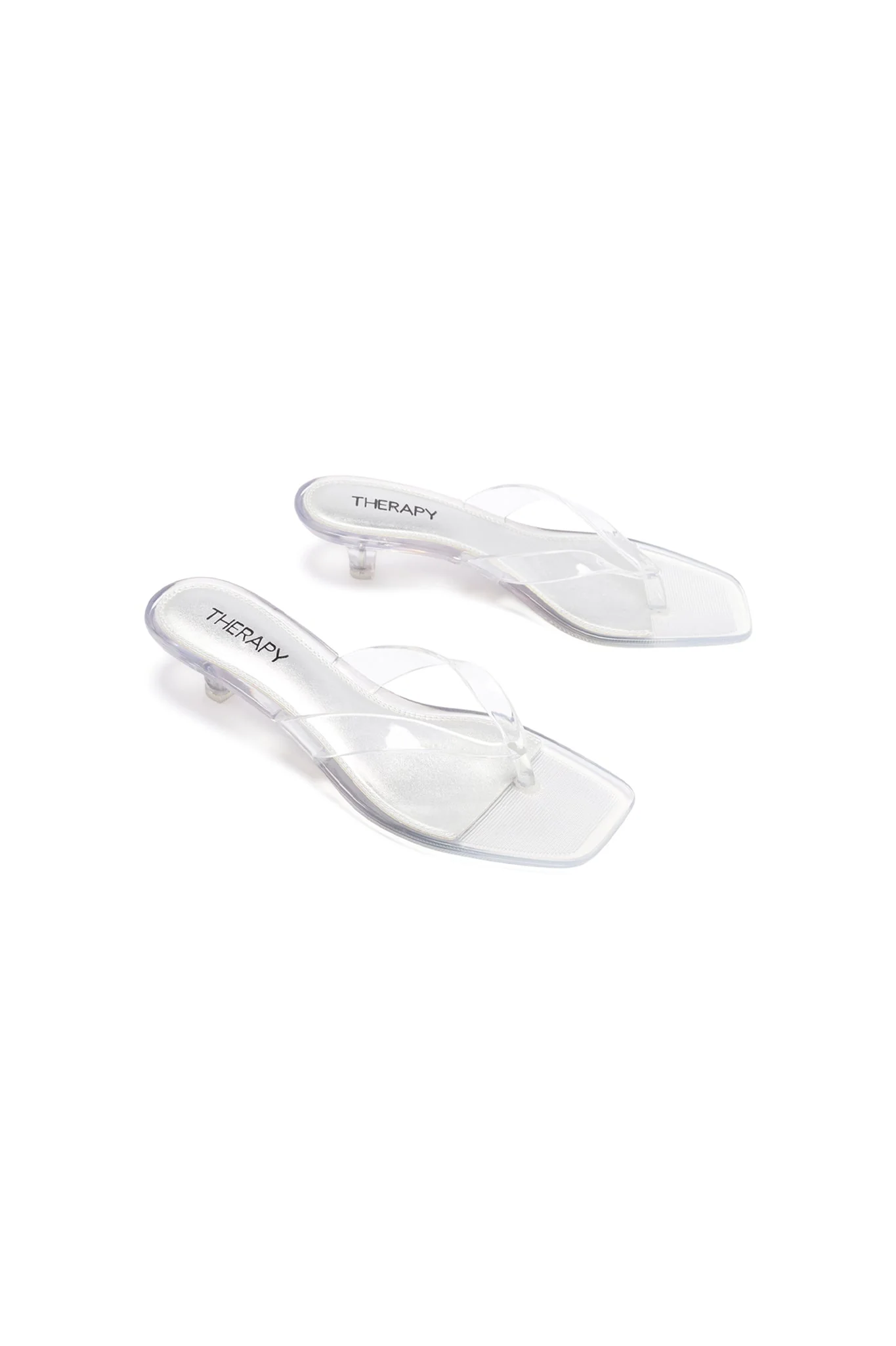 Jellyz Heels Clear - luluinthesky