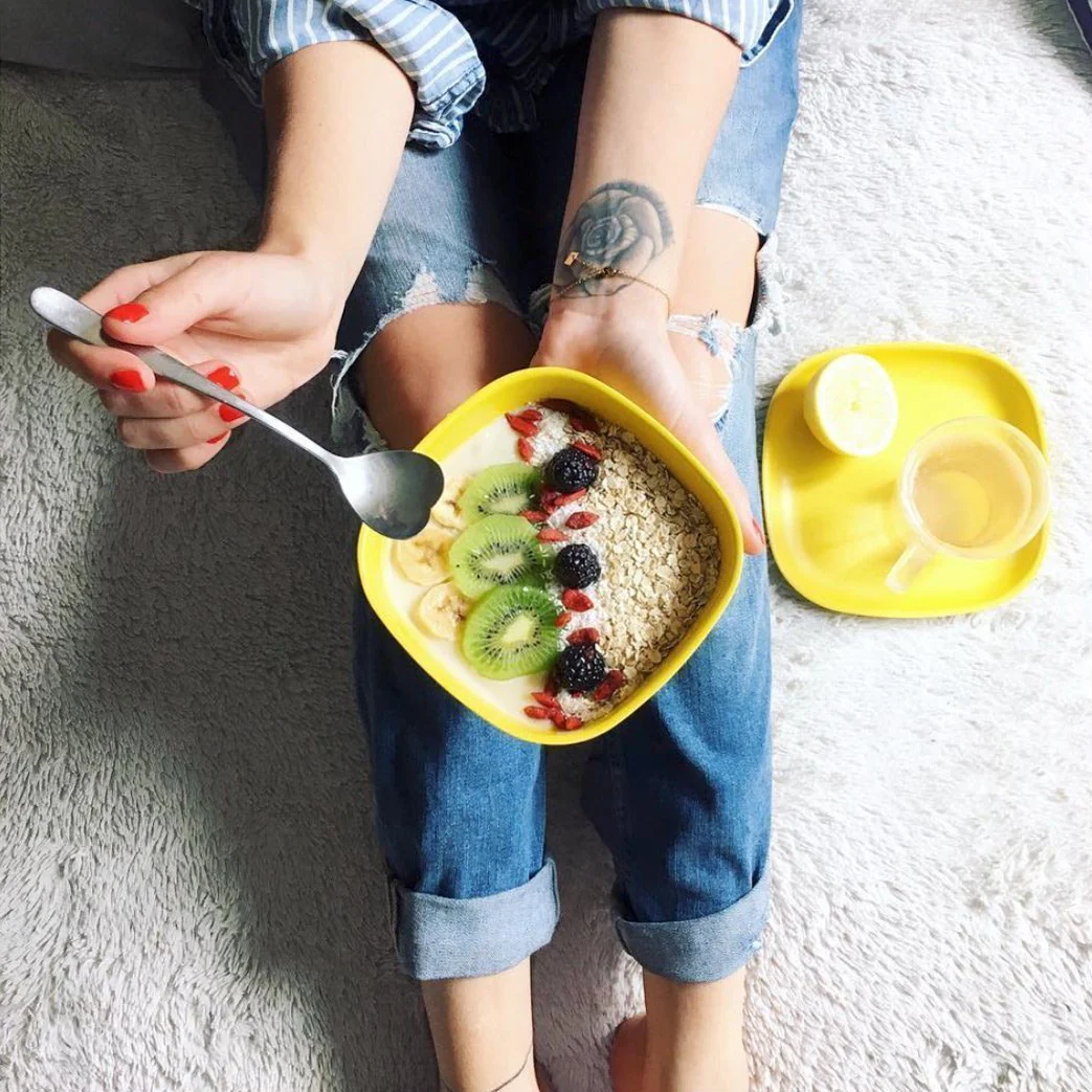 Vogeelle Cereal Bowl - Lemon