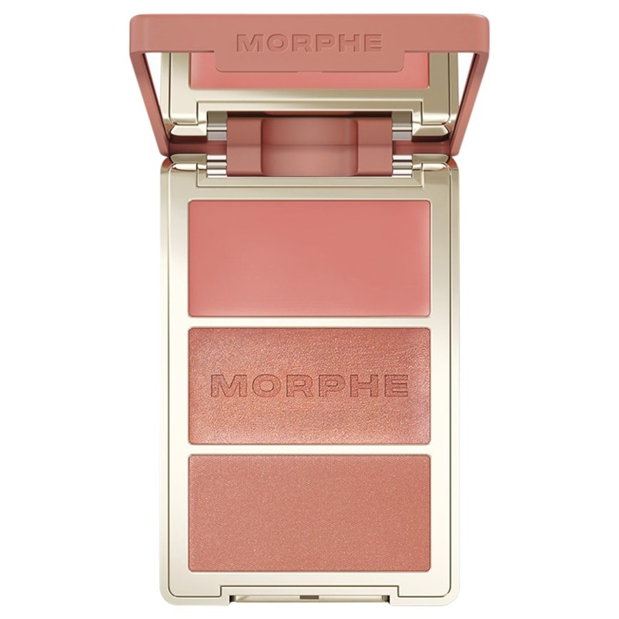 Morphe Blush & Bronzer Cheek Thrills Multi-Finish Face Trio