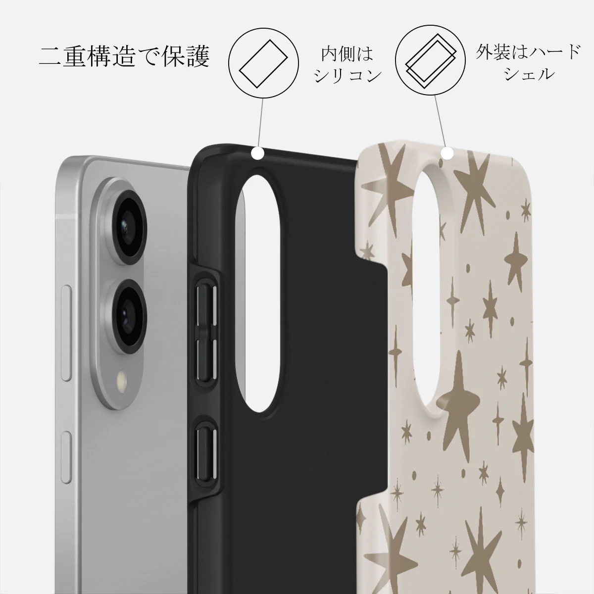 12 O'clock - Samsung Galaxy S25 Edge ケース