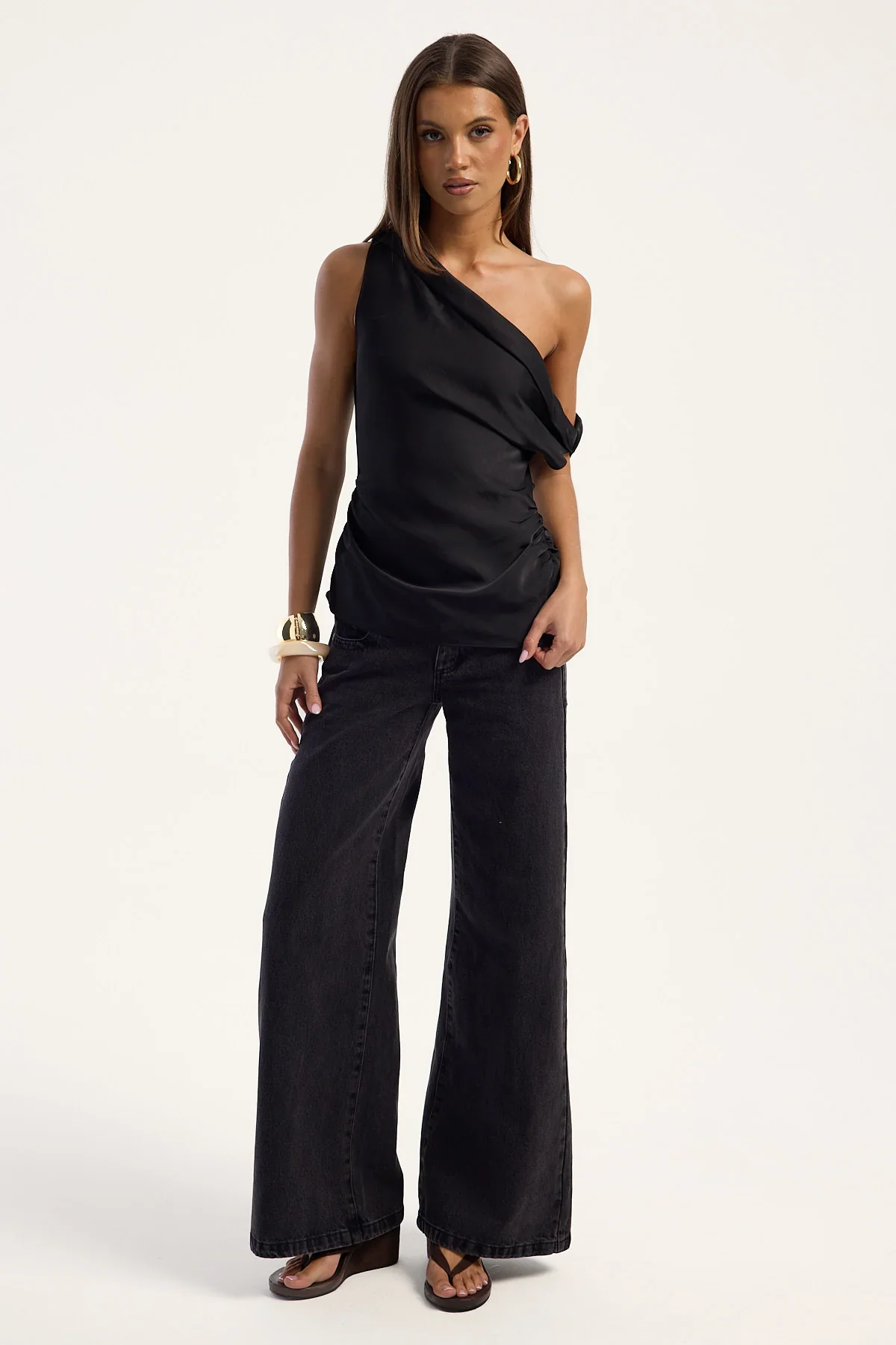 Lioness Sweetheart Top Noir