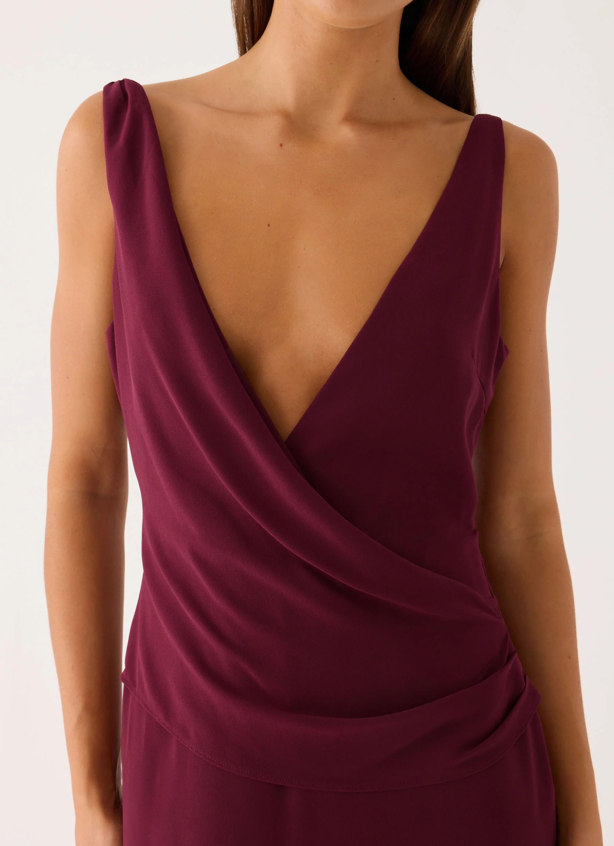 Sunset Edit Maxi Dress - Berry Kiss