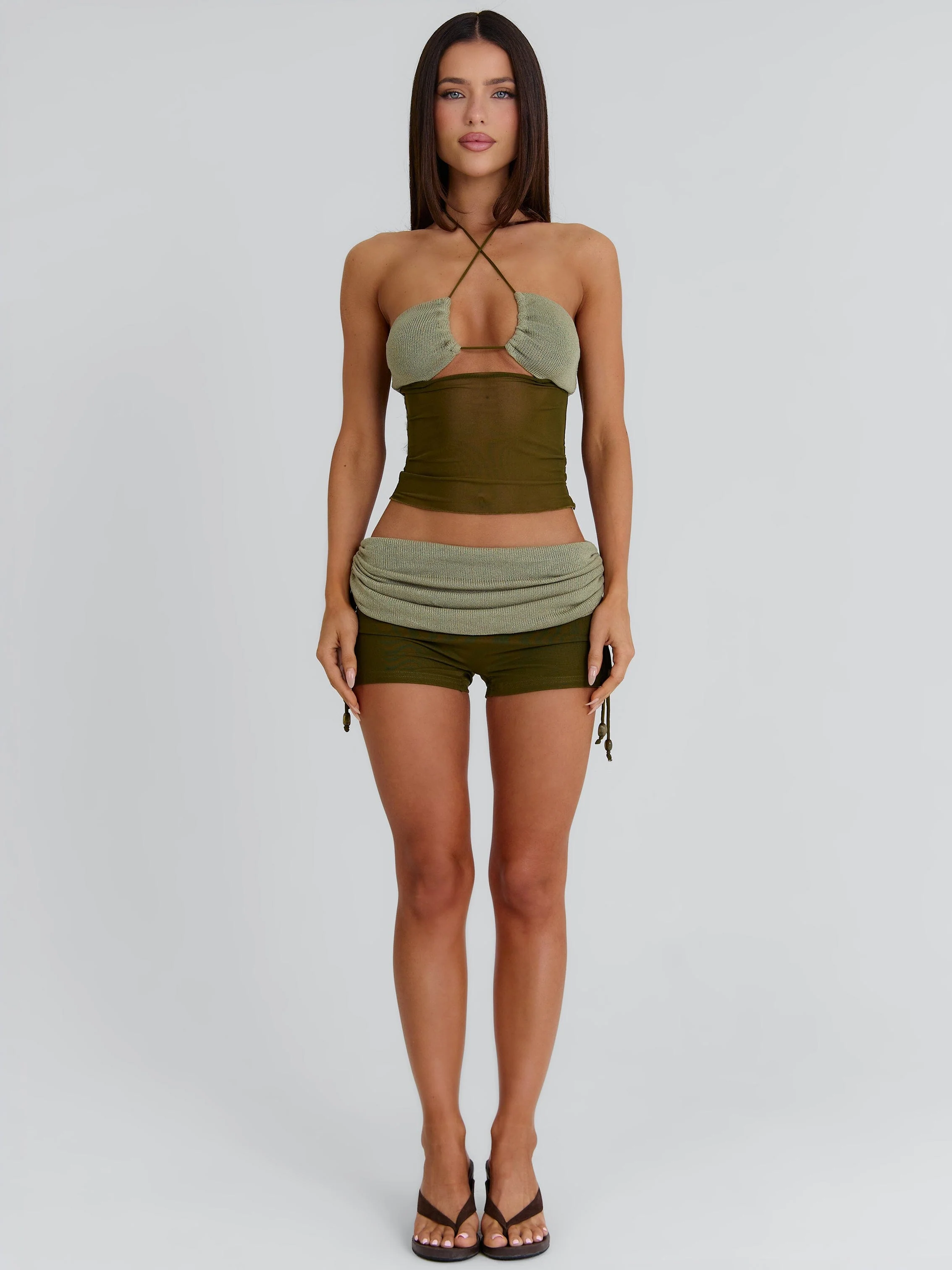 Aubri Top Khaki