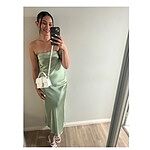 Coolness Calling Satin Maxi Dress White - luluinthesky