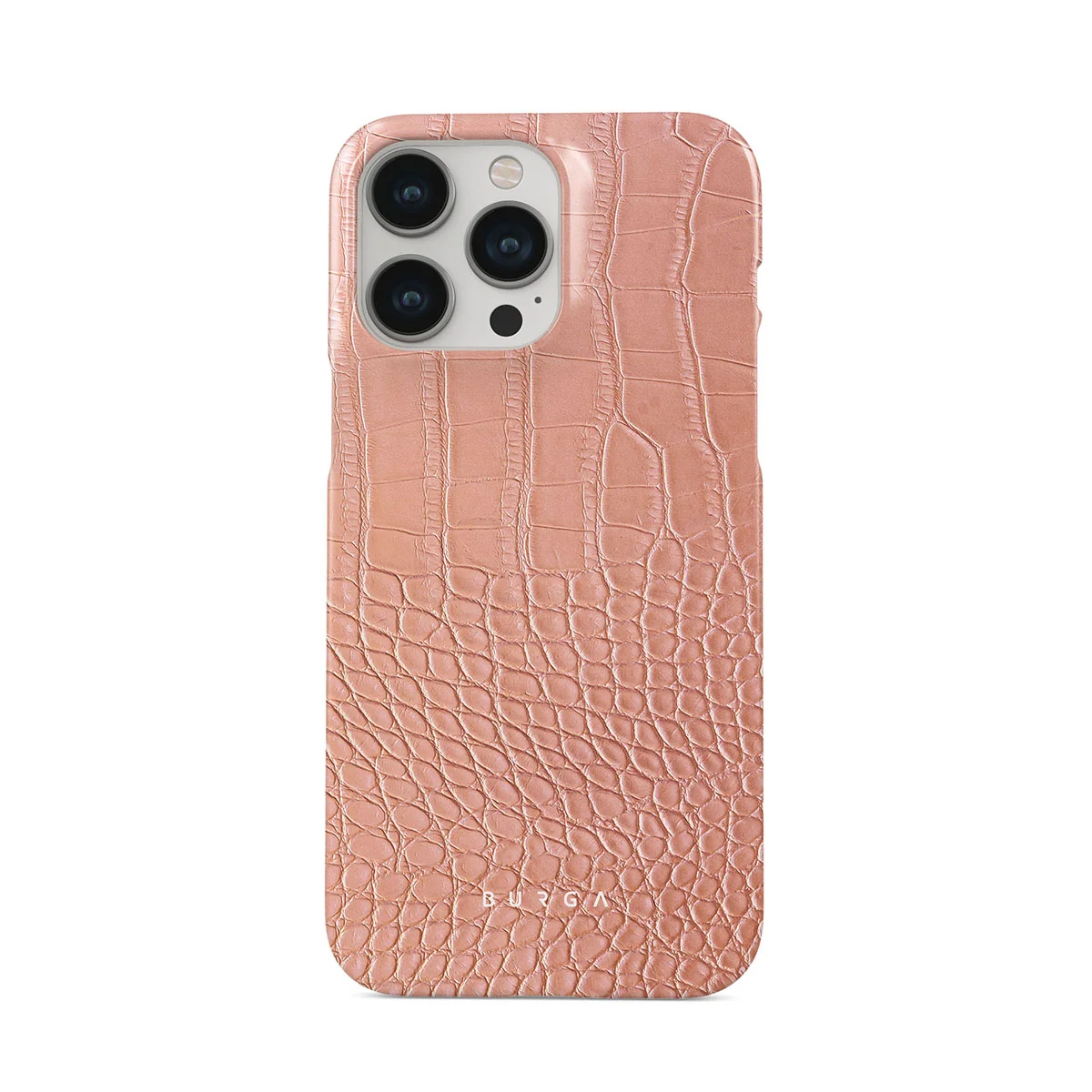 Pink Croco - iPhone 13 Pro Max ケース