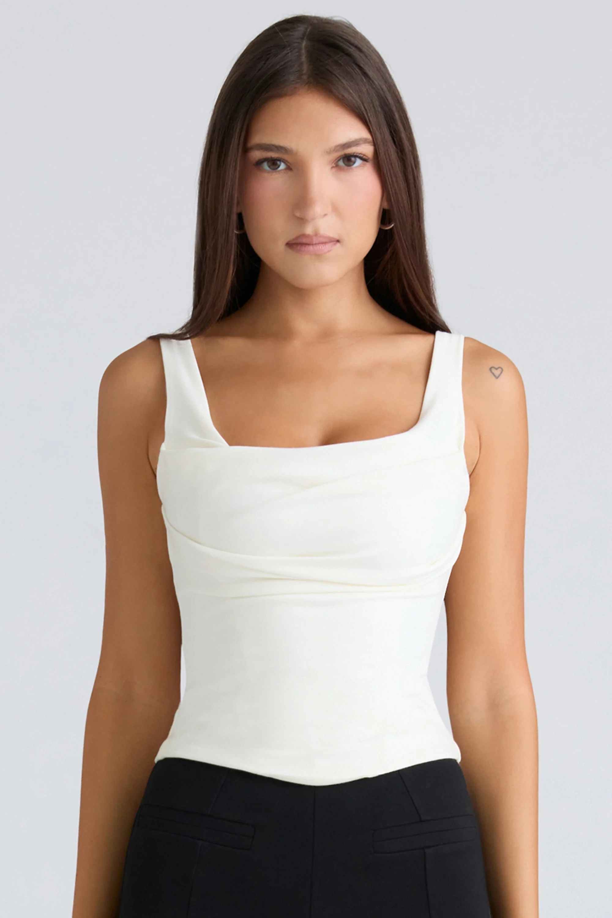 Ivory Corset Top