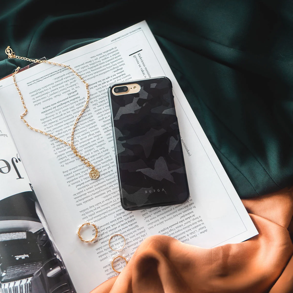 Night Black Camouflage - iPhone 11 Pro Max ケース