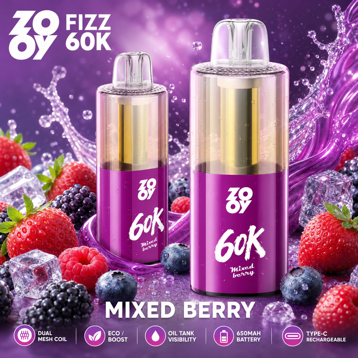 ZOOY FIZZ 60K
