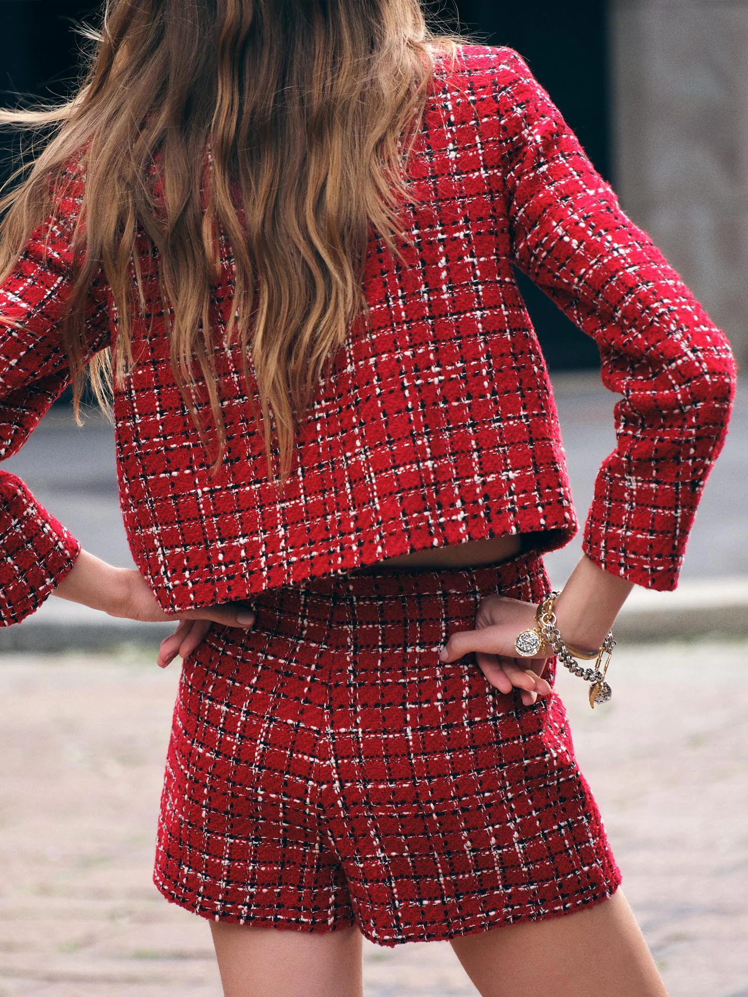 Classic Mini Tweed Skirt