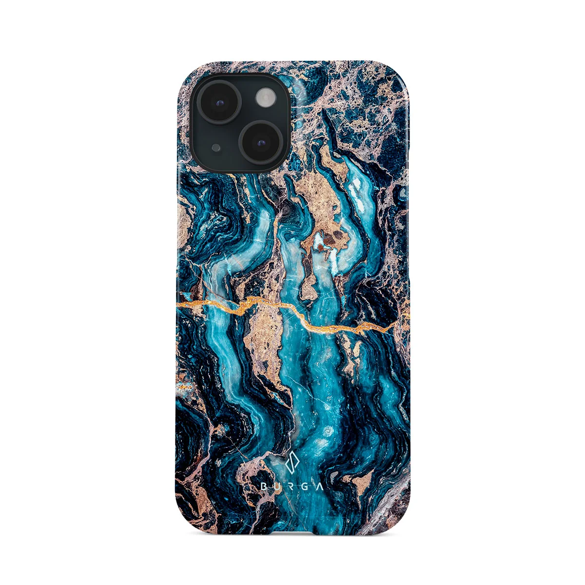 Mystic River - Blue Marble iPhone 15 Plus ケース