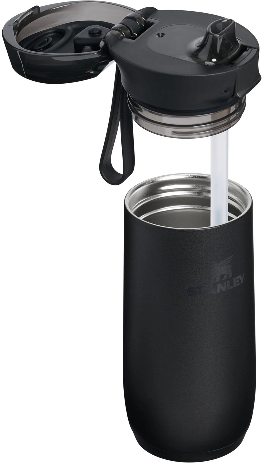 Stanley 12 oz. FlowState Spring Bottle - Black 2