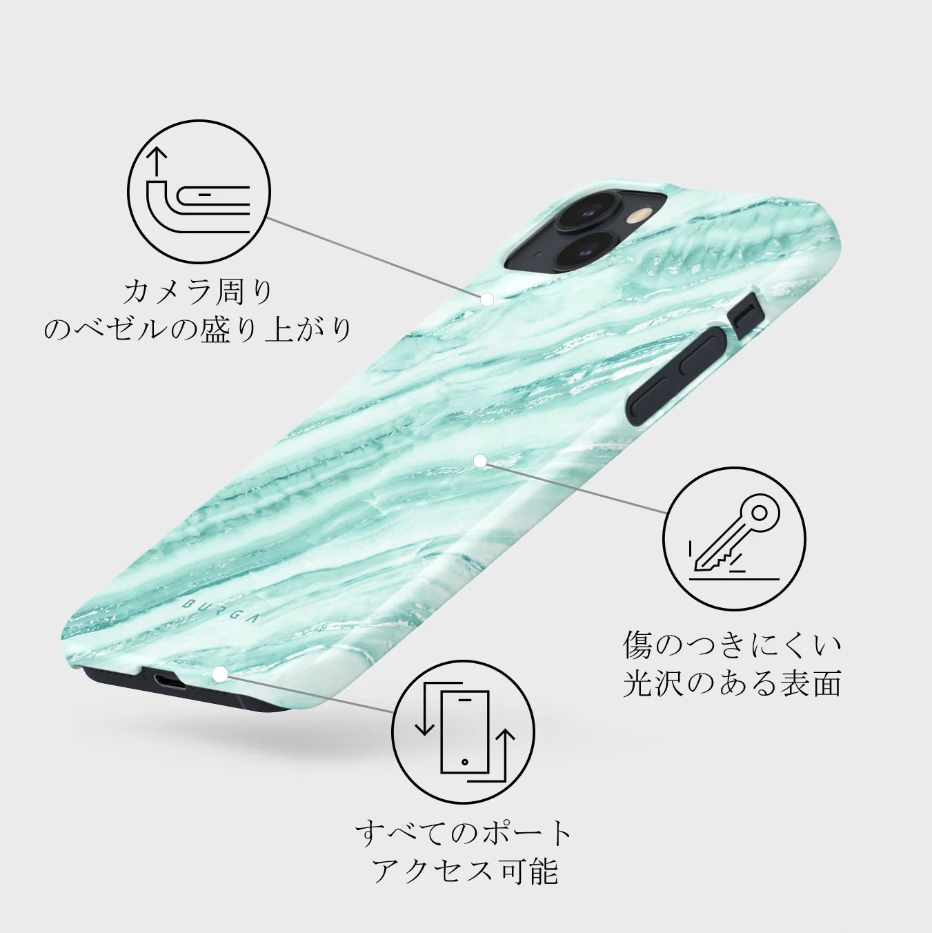 Fresh Breeze - iPhone 13 Mini ケース
