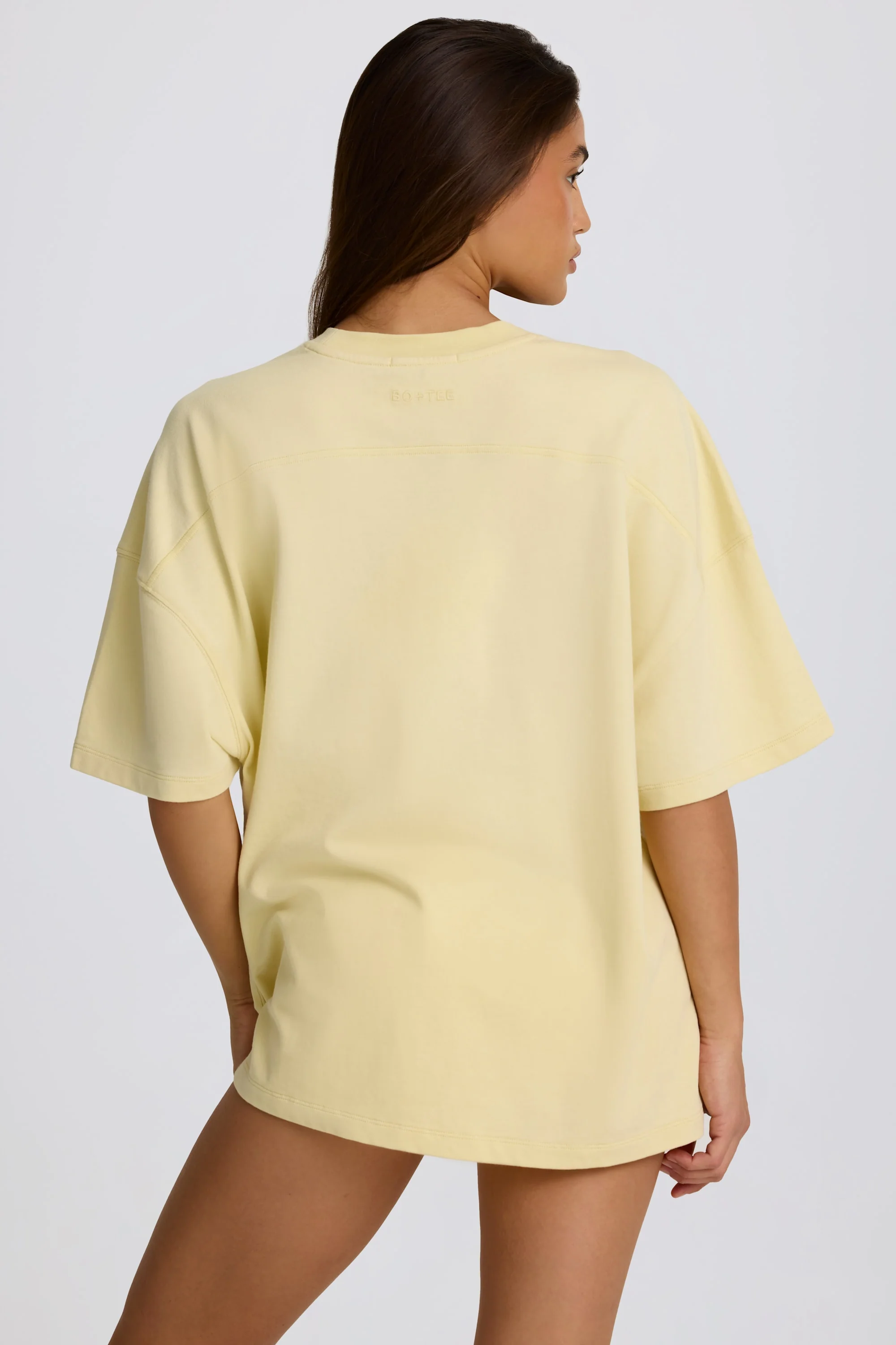 Oversized Graphic T-Shirt in Lemon