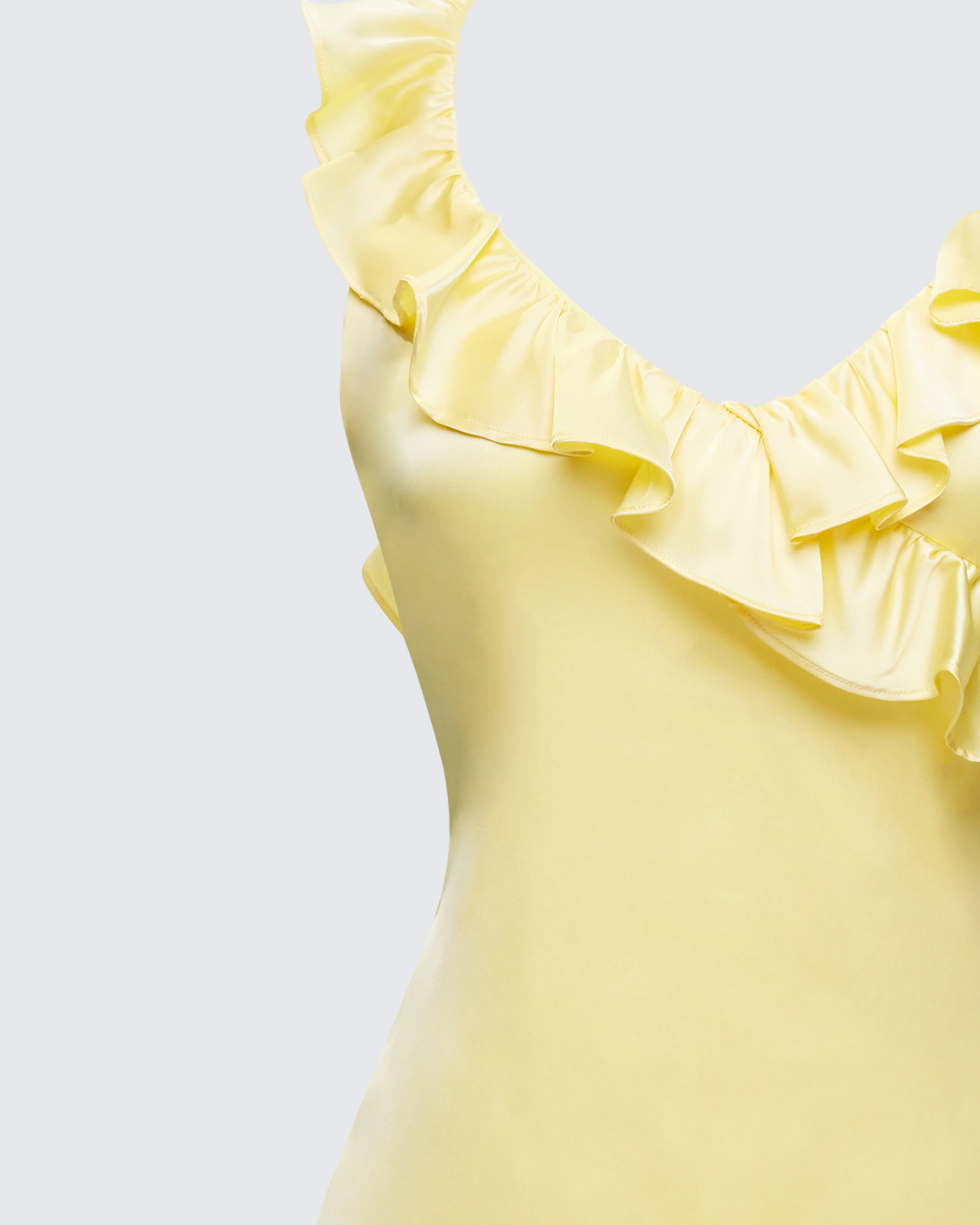 Matilda Yellow Mini Dress