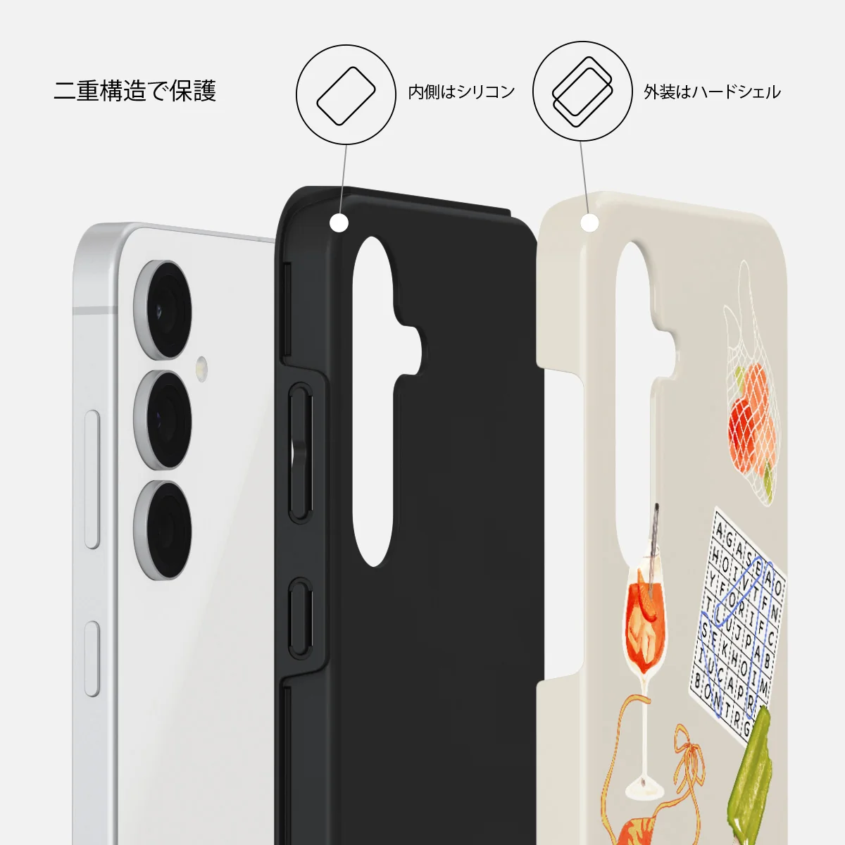 Seaside Muse - Samsung Galaxy S25 FE ケース