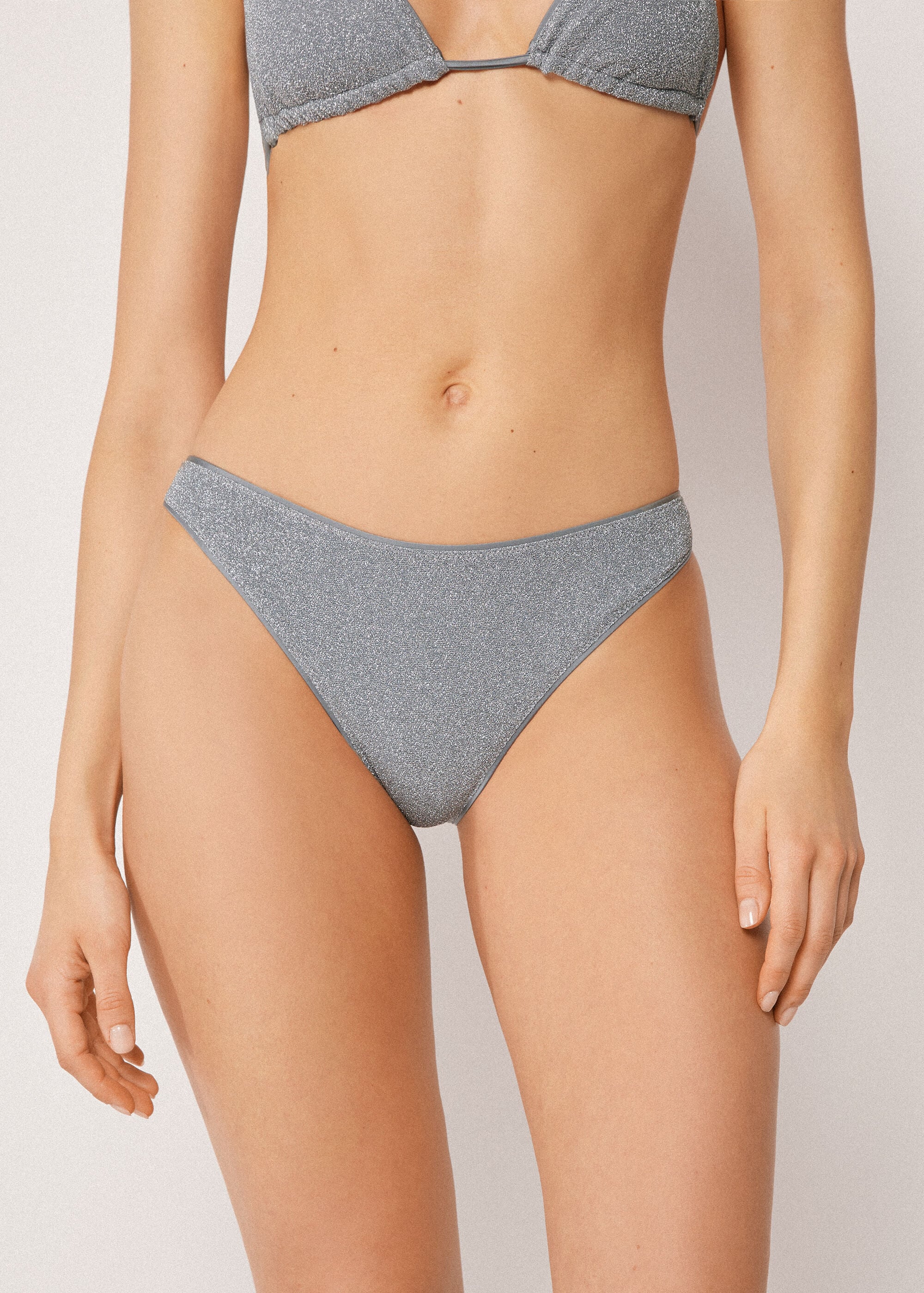Swimsuit Bottom Metallic Glow