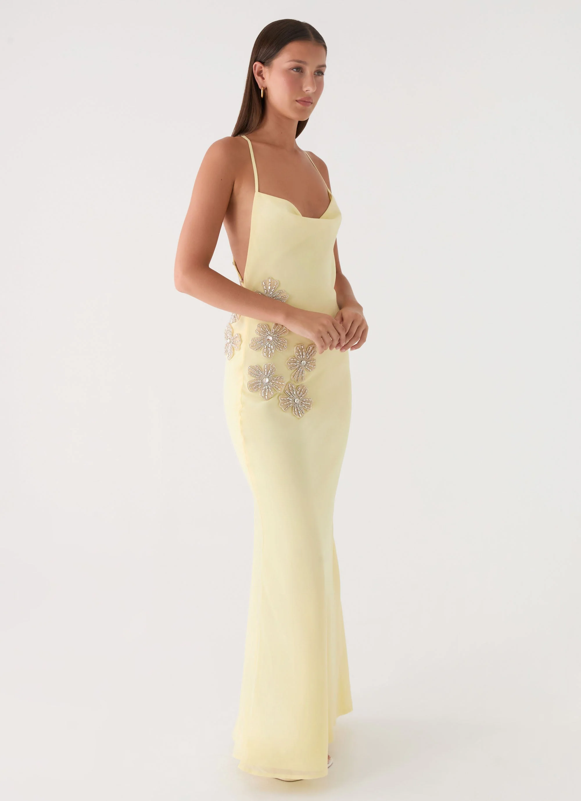 Joella Maxi Dress - Yellow - luluinthesky