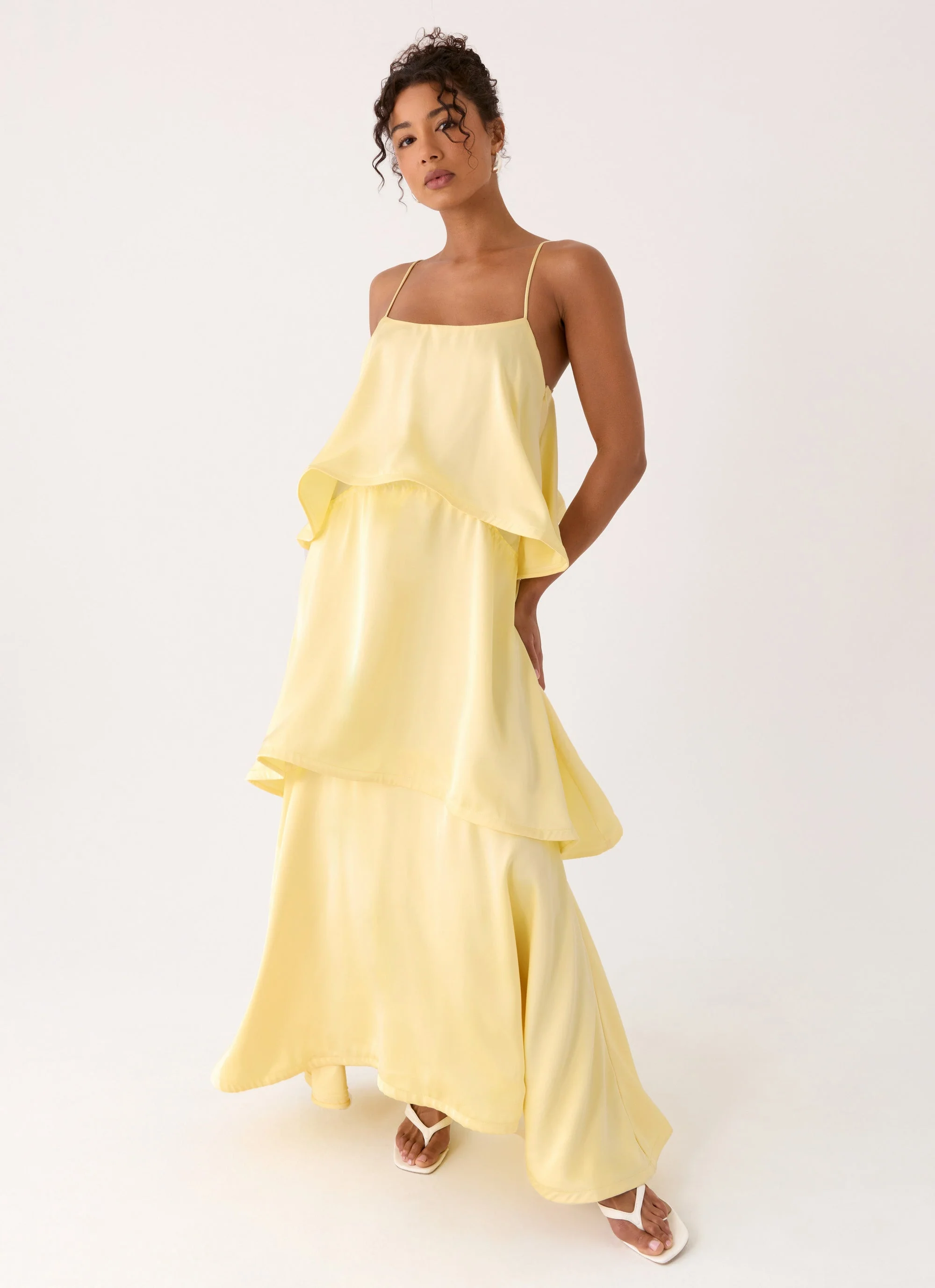 Becka Maxi Dress - Yellow - luluinthesky