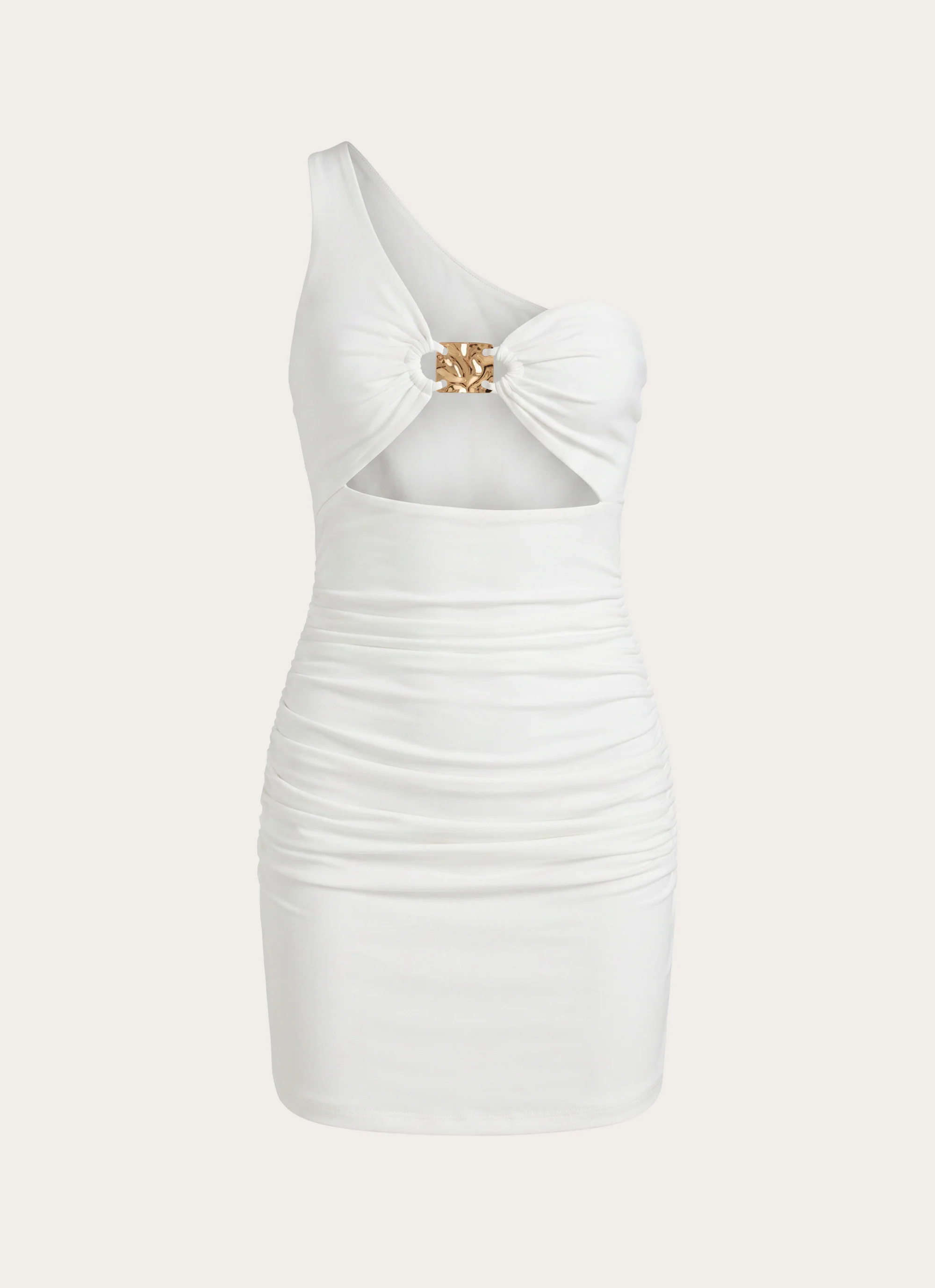 Ravi Mini Dress - White - luluinthesky