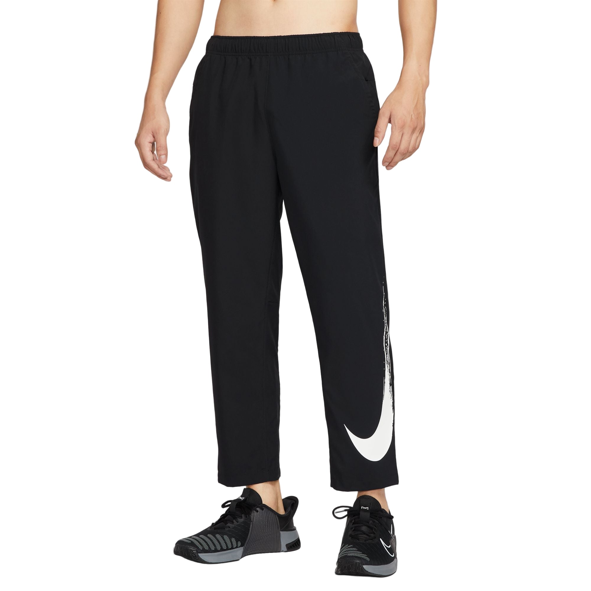 NIKE Form Dri-FIT Open-Hem Versatile Pants Men's T-Bottom Black HV0391-010