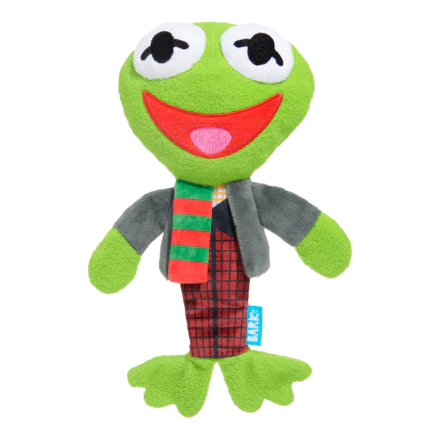 The Muppet Kermit & Miss Piggy Bundle Plush Multi-Part Dog Toy
