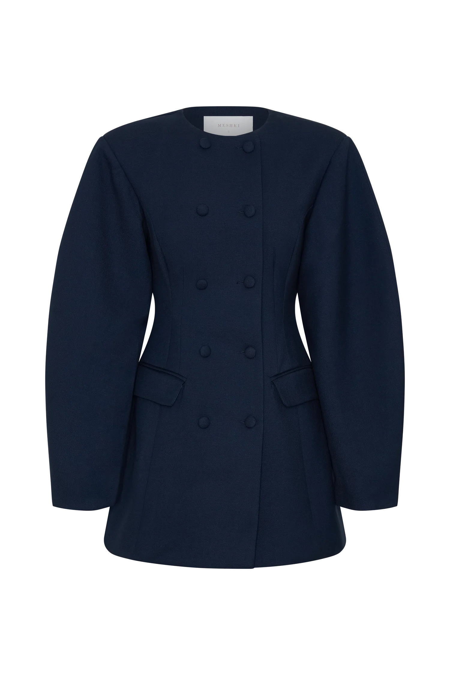 Beatrice Blazer Mini Dress - Navy