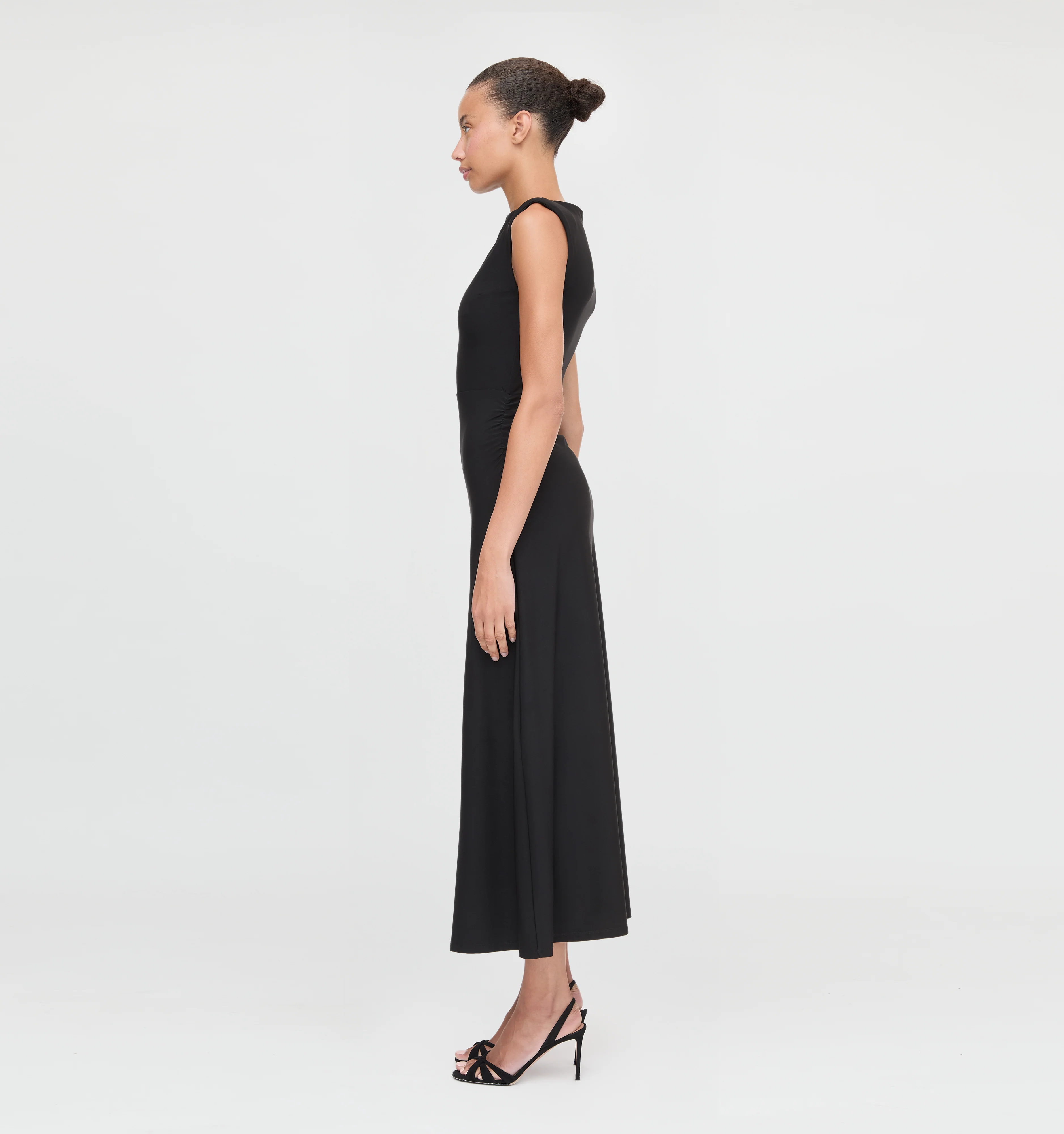 The Sloane Dress - Black Jersey