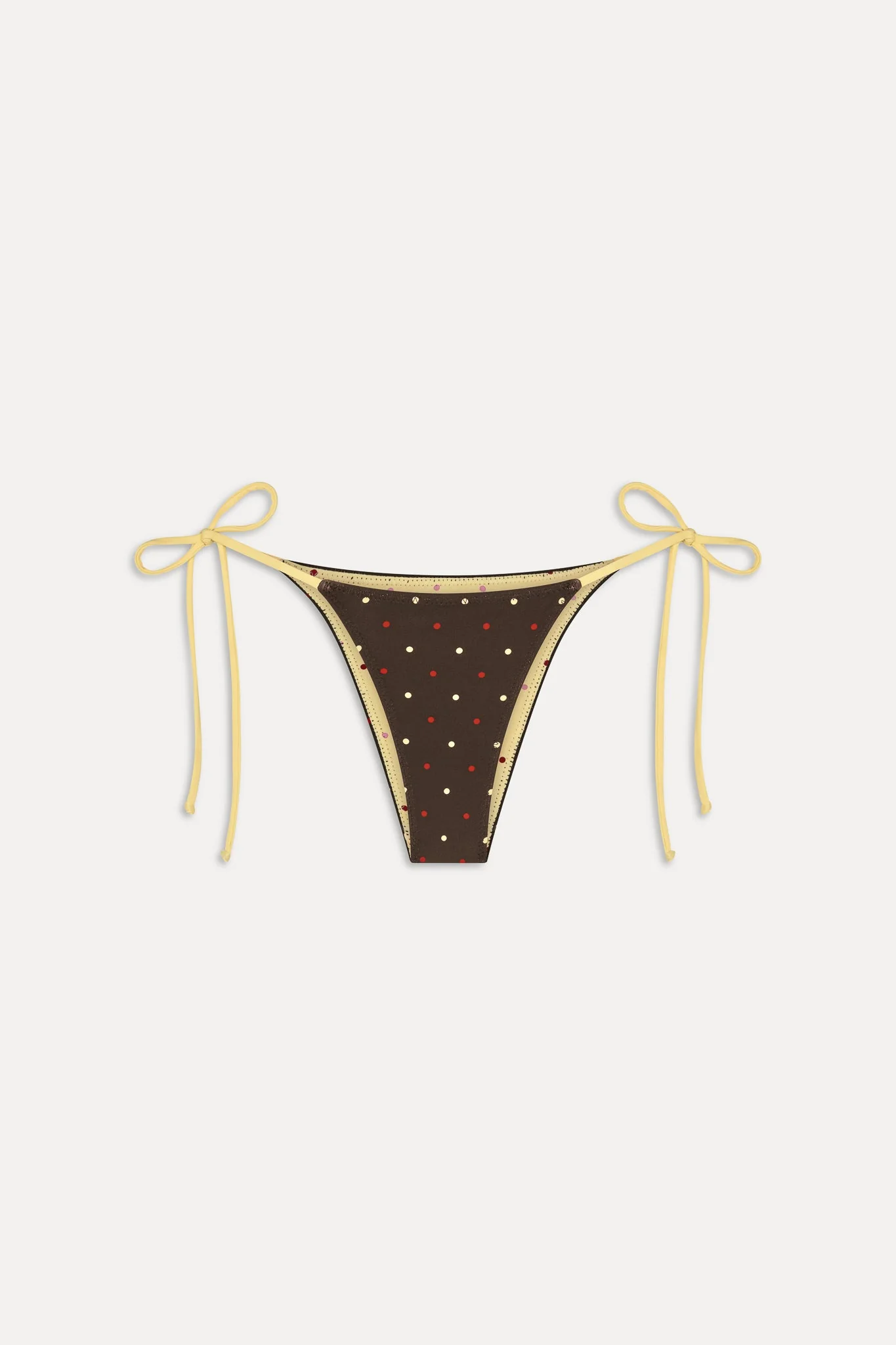 Mackenzie Reversible Bikini Bottom - Honey Bug