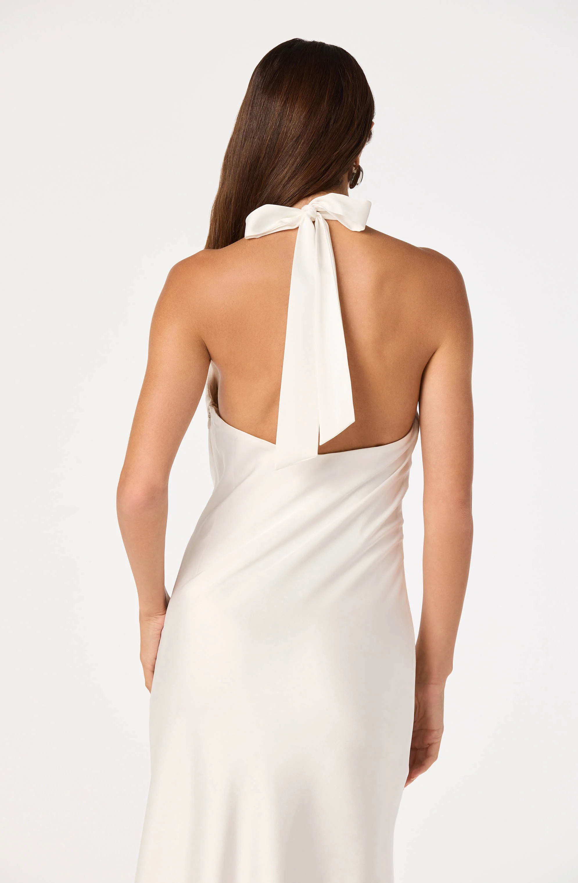 Lara Sweetheart Halter Maxi Dress