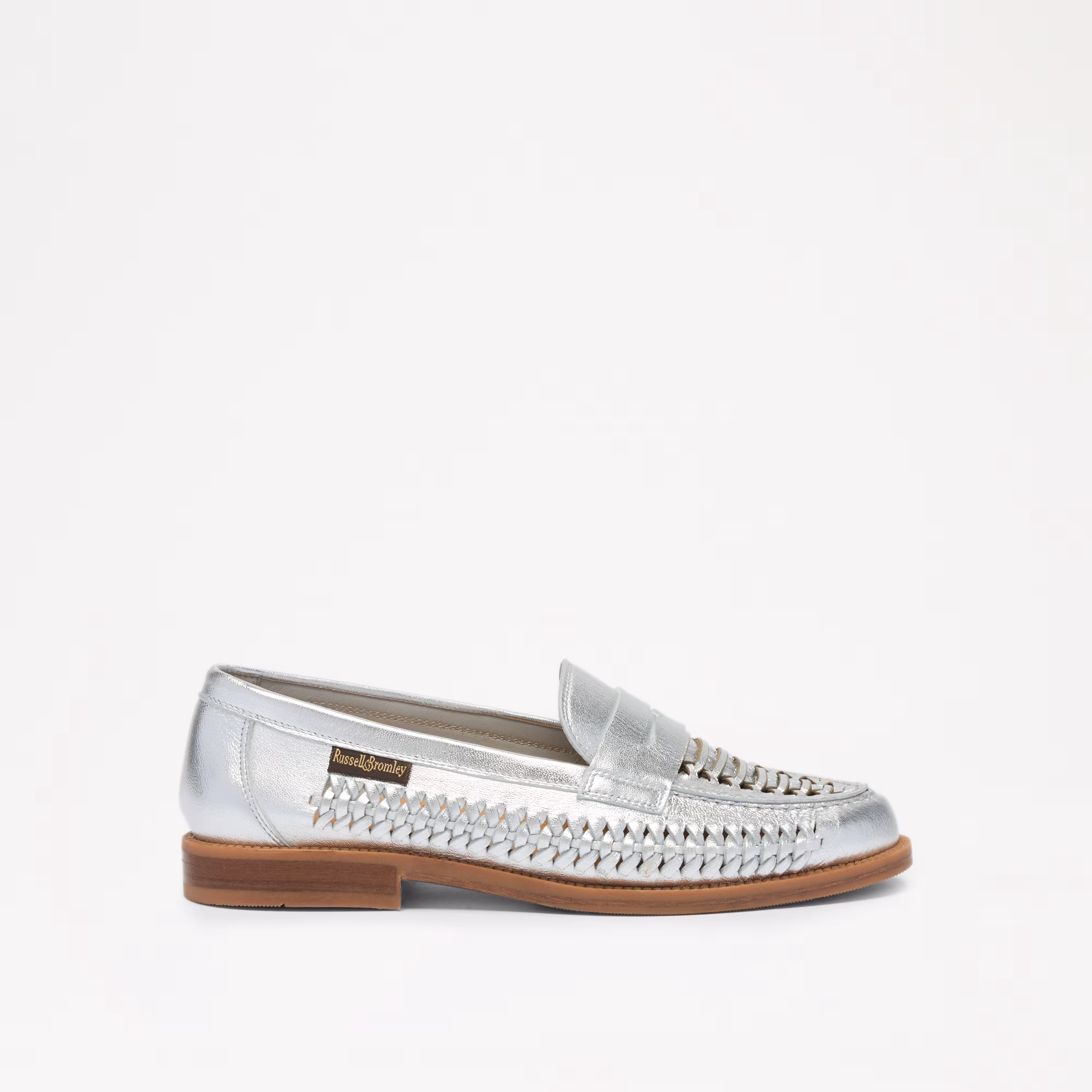 Larton<br>Woven Saddle Loafer