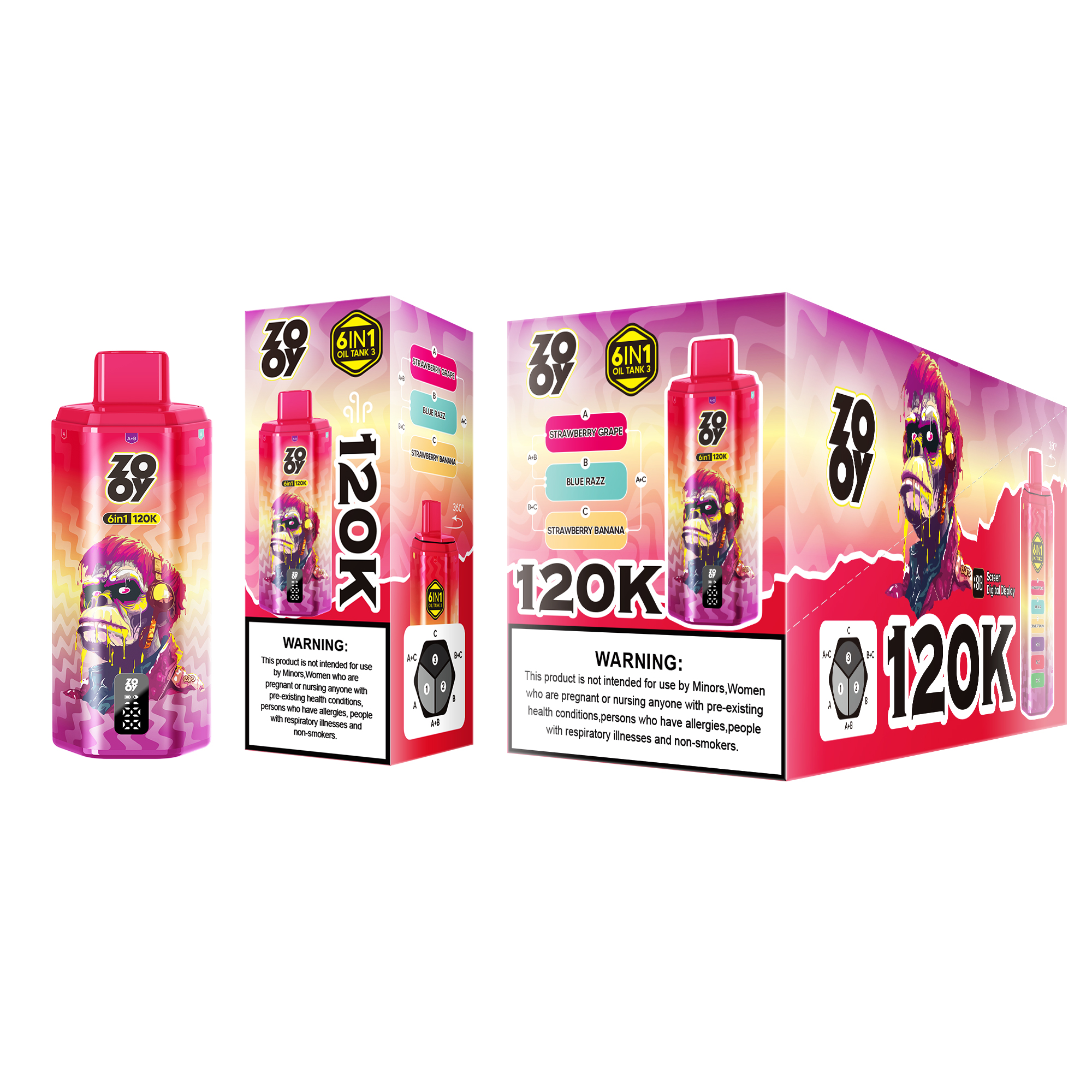 ZOOY TANK 120K/1 BOX(10 PCS)