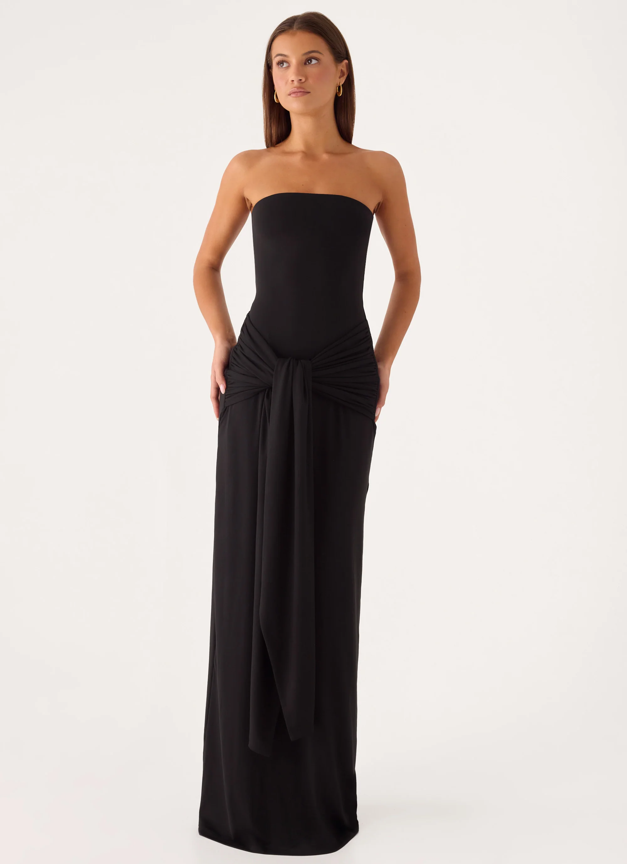 Stole My Heart Maxi Dress - Black