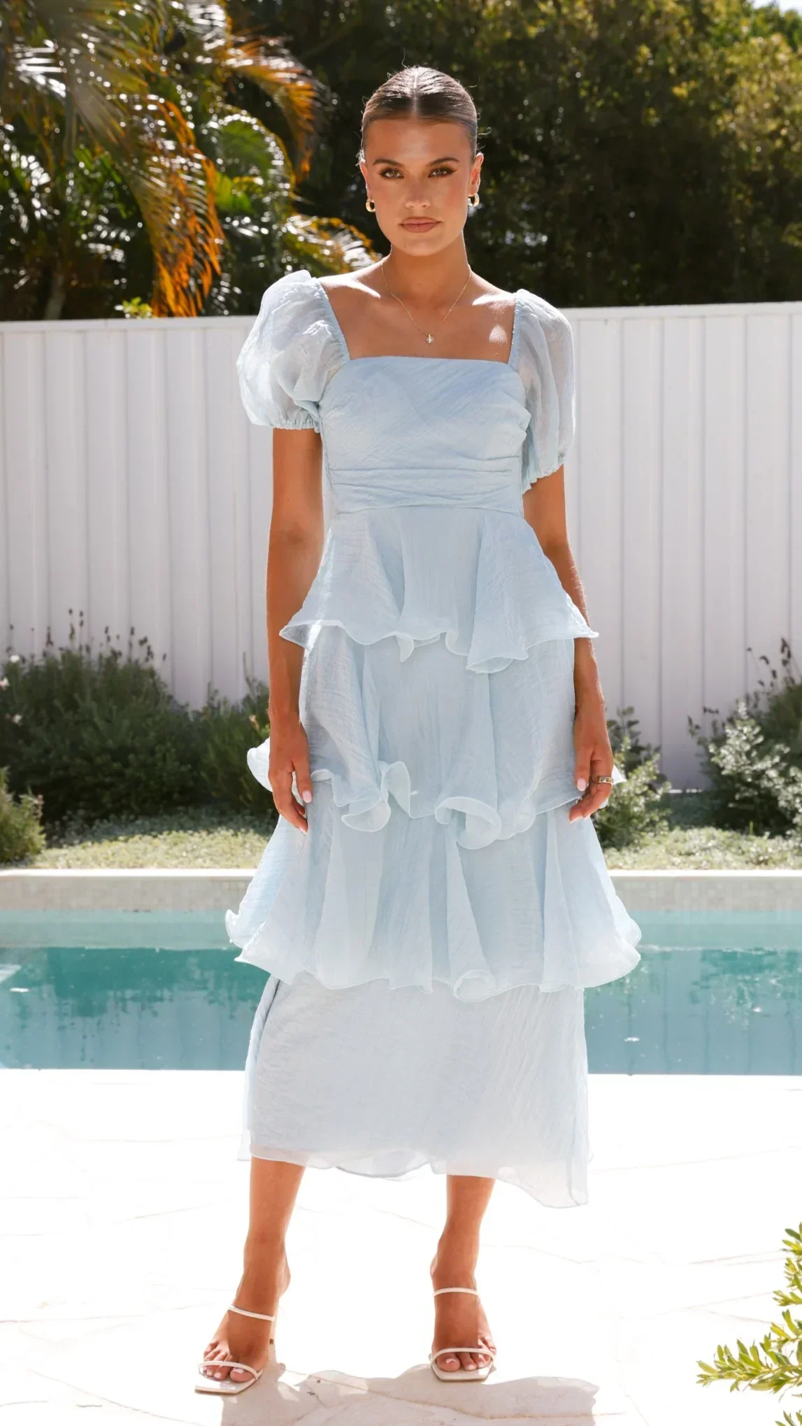 Lanelle Maxi Dress - Blue - luluinthesky