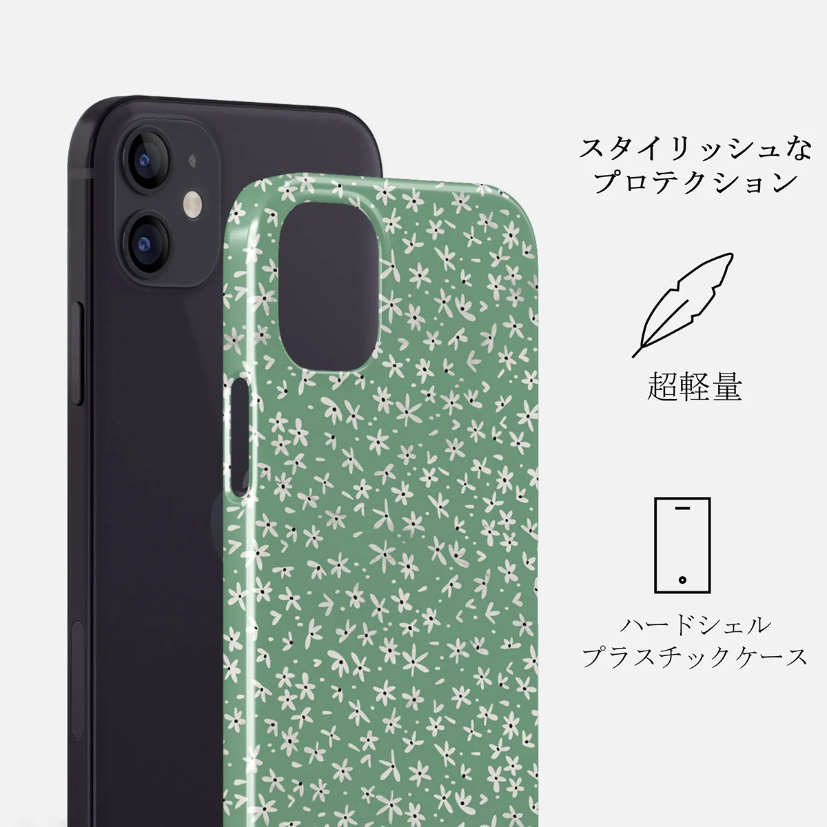 Lush Meadows - Floral iPhone 12 Mini ケース