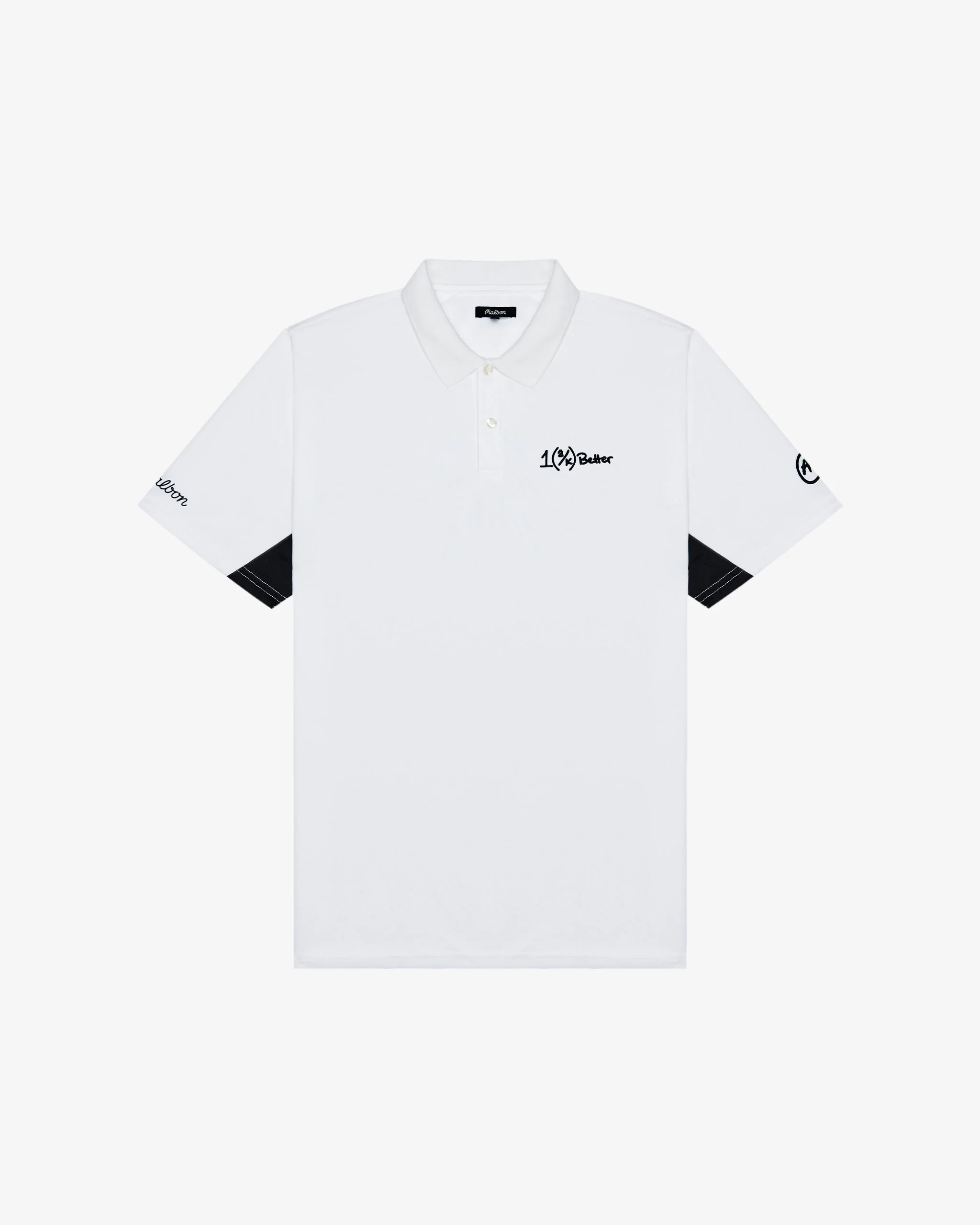 Ak 1% Paneled Performance Pique Polo