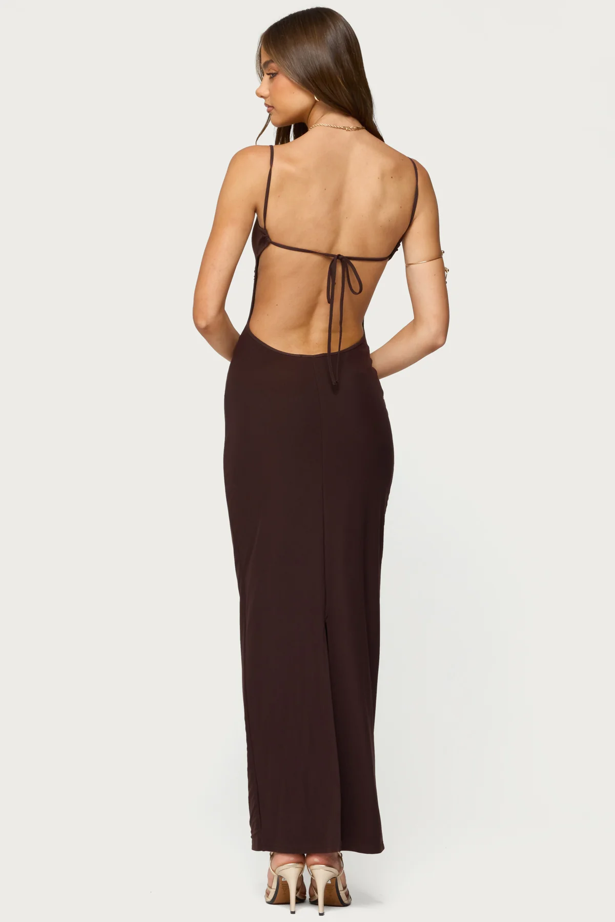 Ayala Sheer Lace Mini Dress