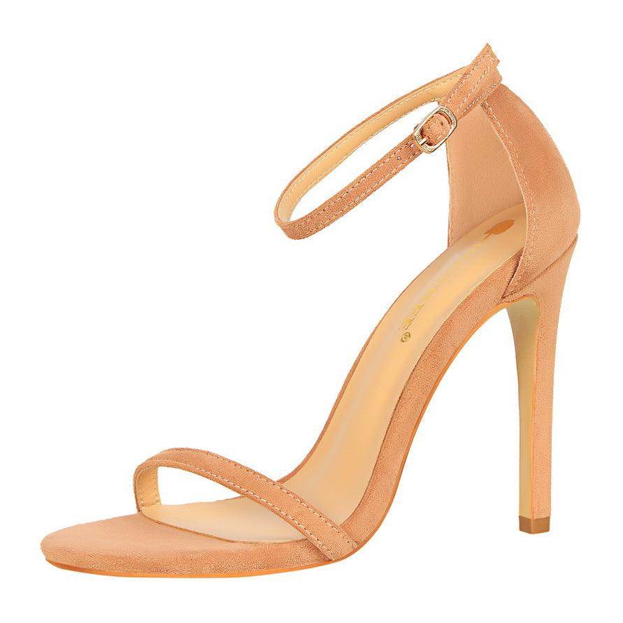 Ankle Strap Heels Stiletto heel Sandals Shoes 571179755874