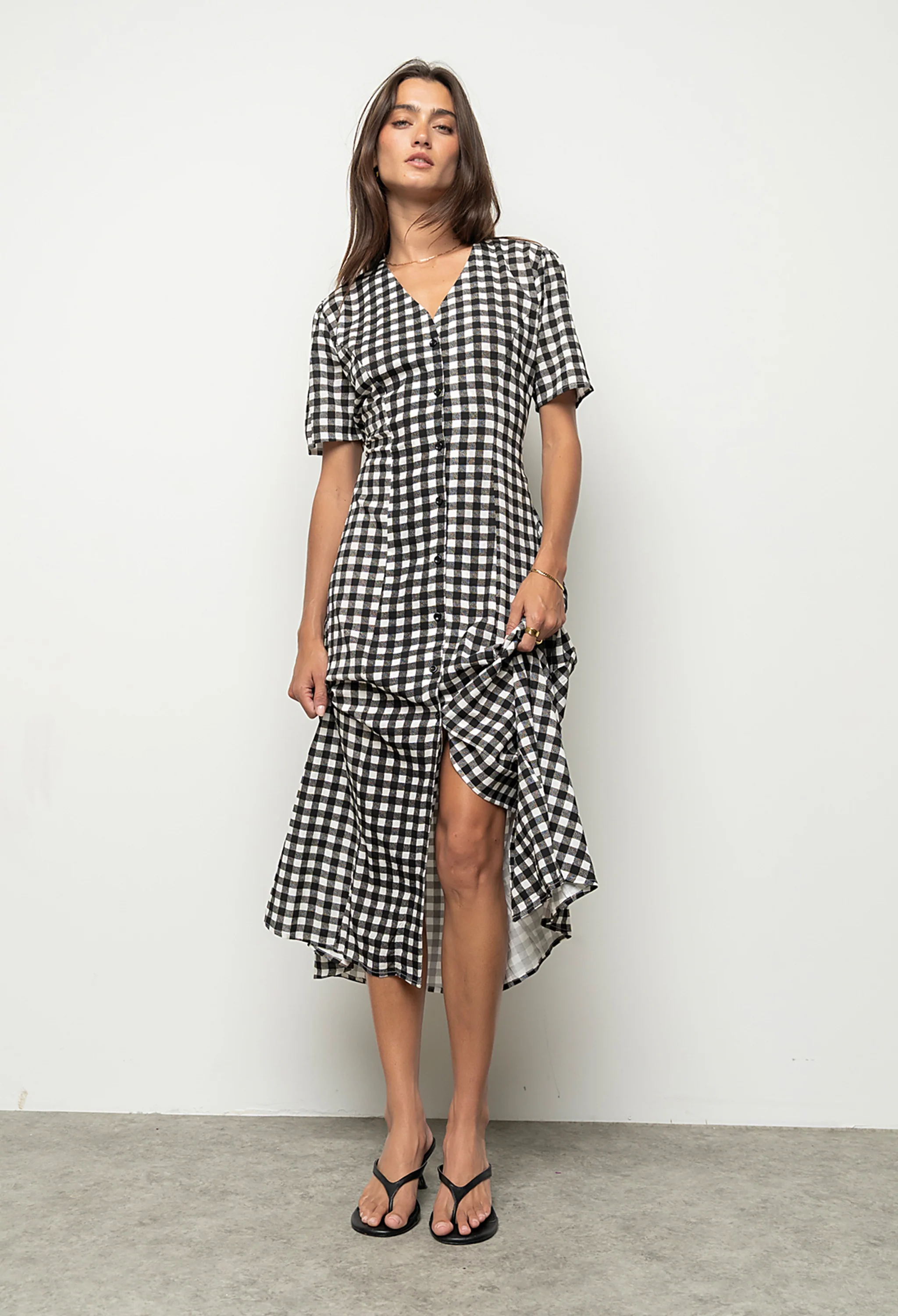 Lorie Maxi Dress in Black