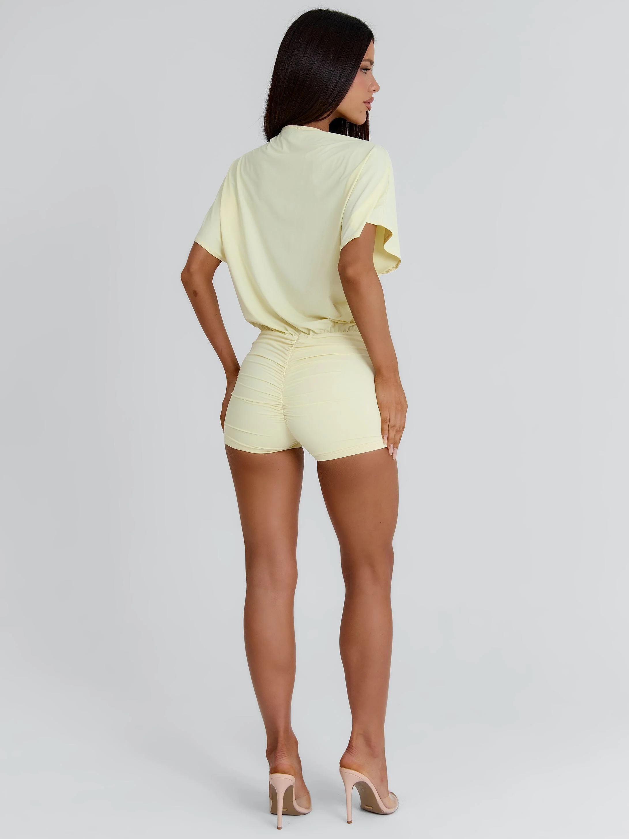 Brook Playsuit Baby Yellow