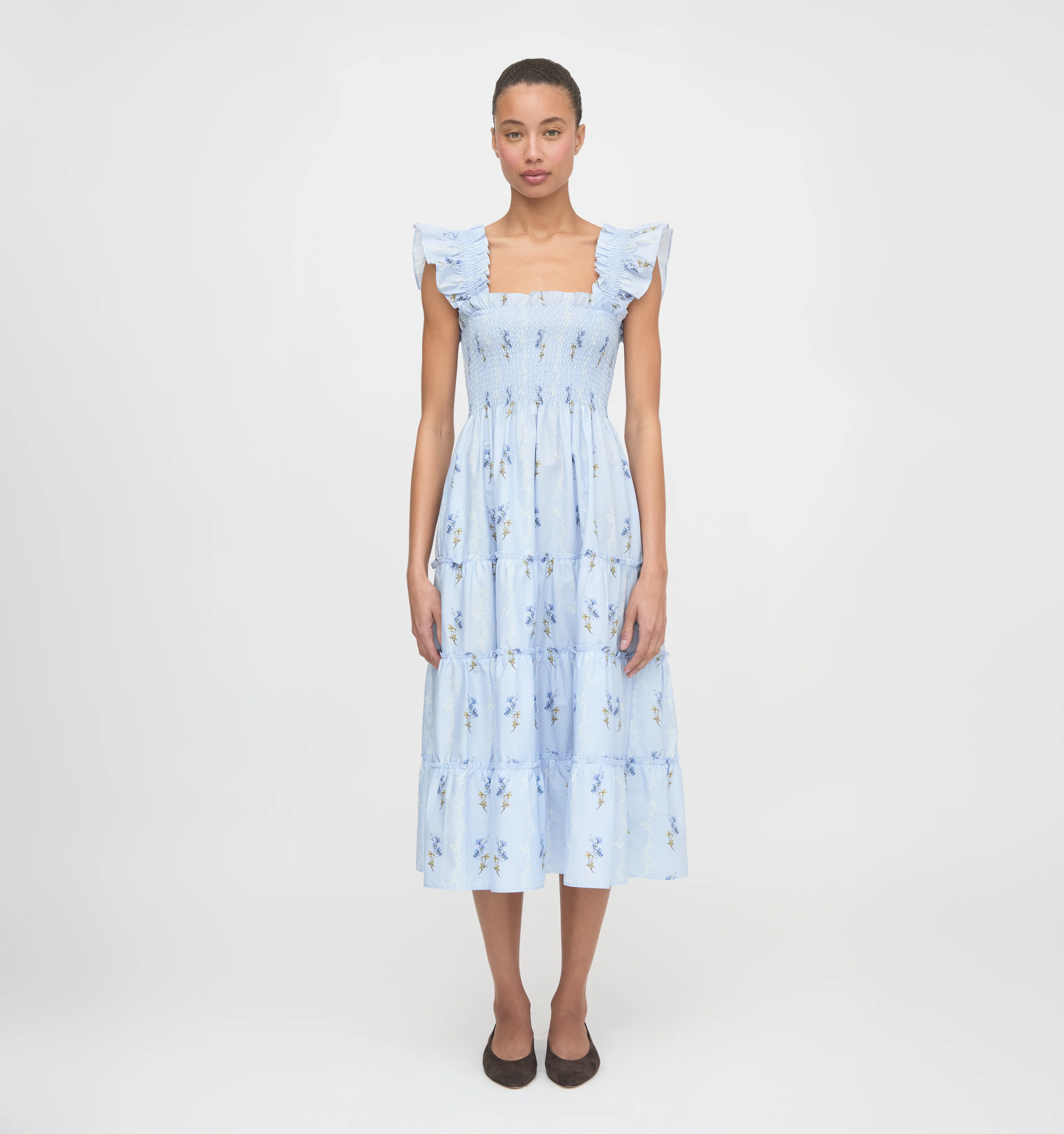 The Ellie Nap Dress - Bluebell Waltz