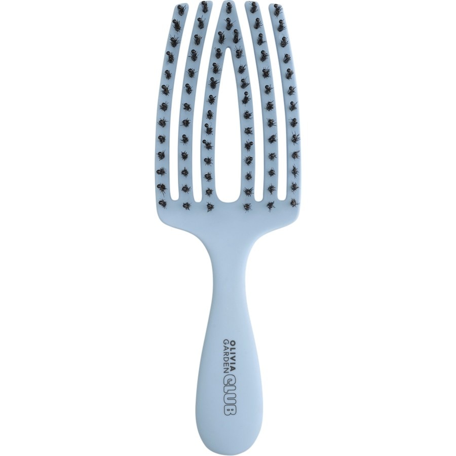 Olivia Garden Club THE NOMAD Detangling & Shine Fingerbrush​ Blue