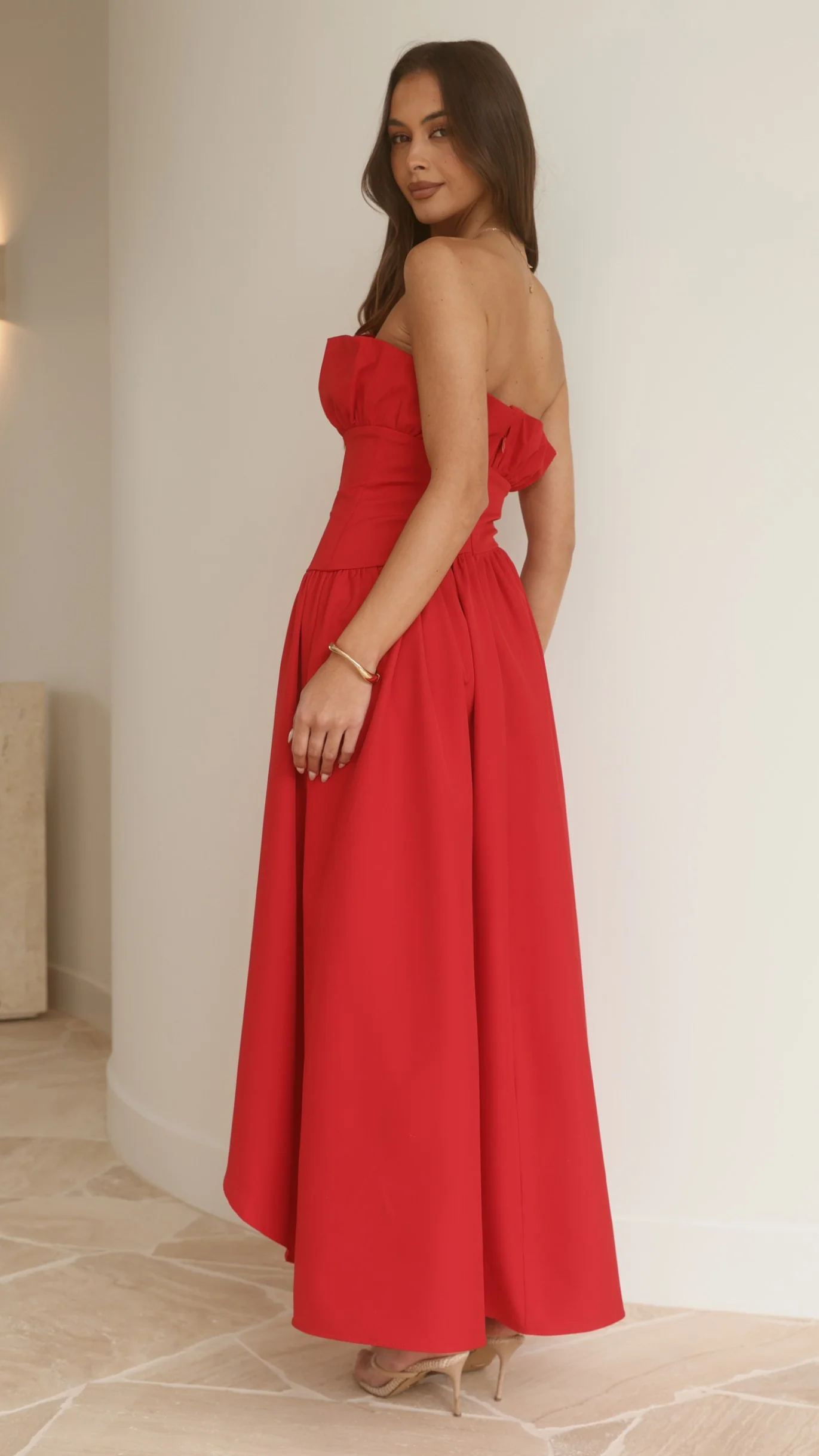 Ember Maxi Dress - Red