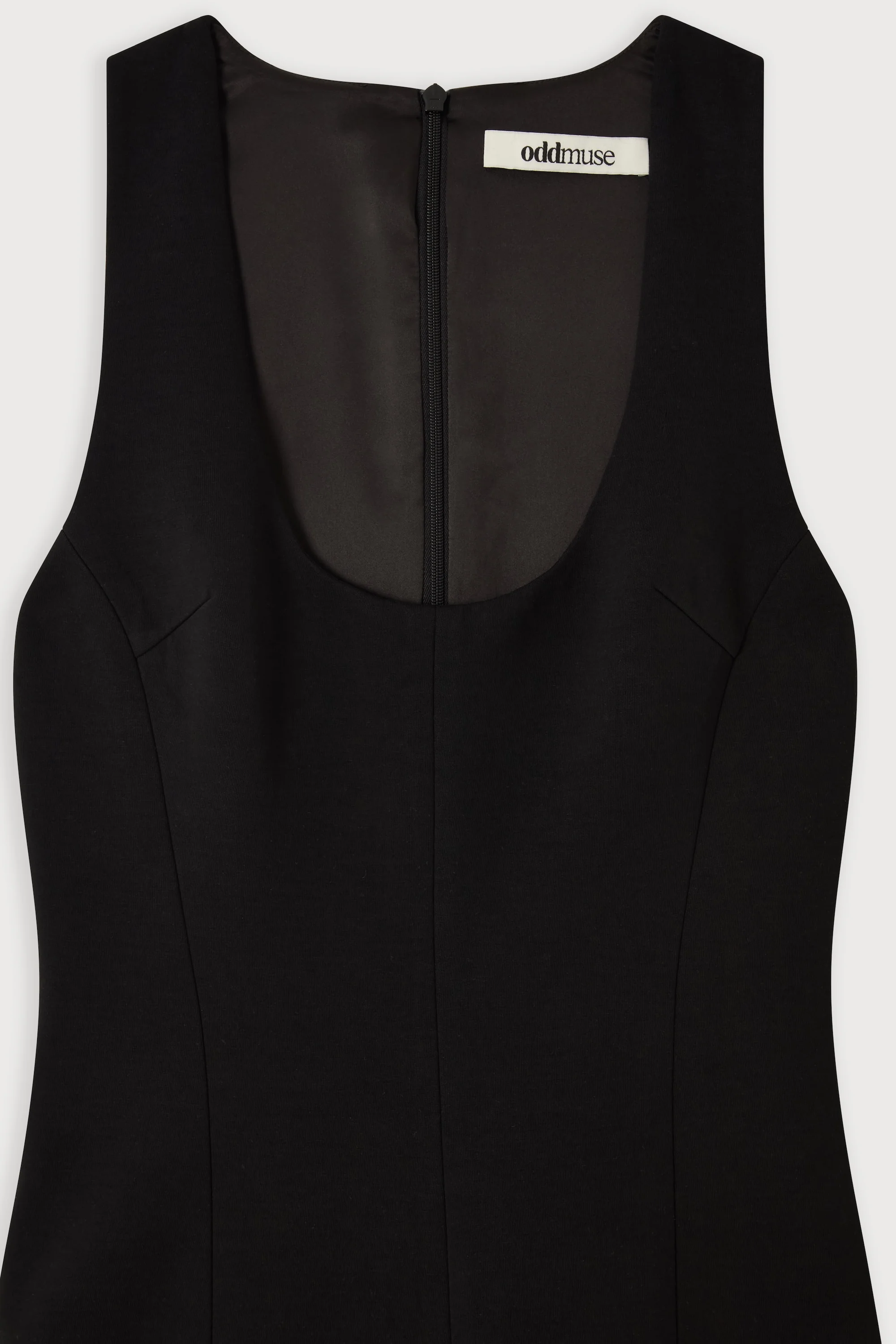 Cotton Mix Dropped Waist Maxi Dress