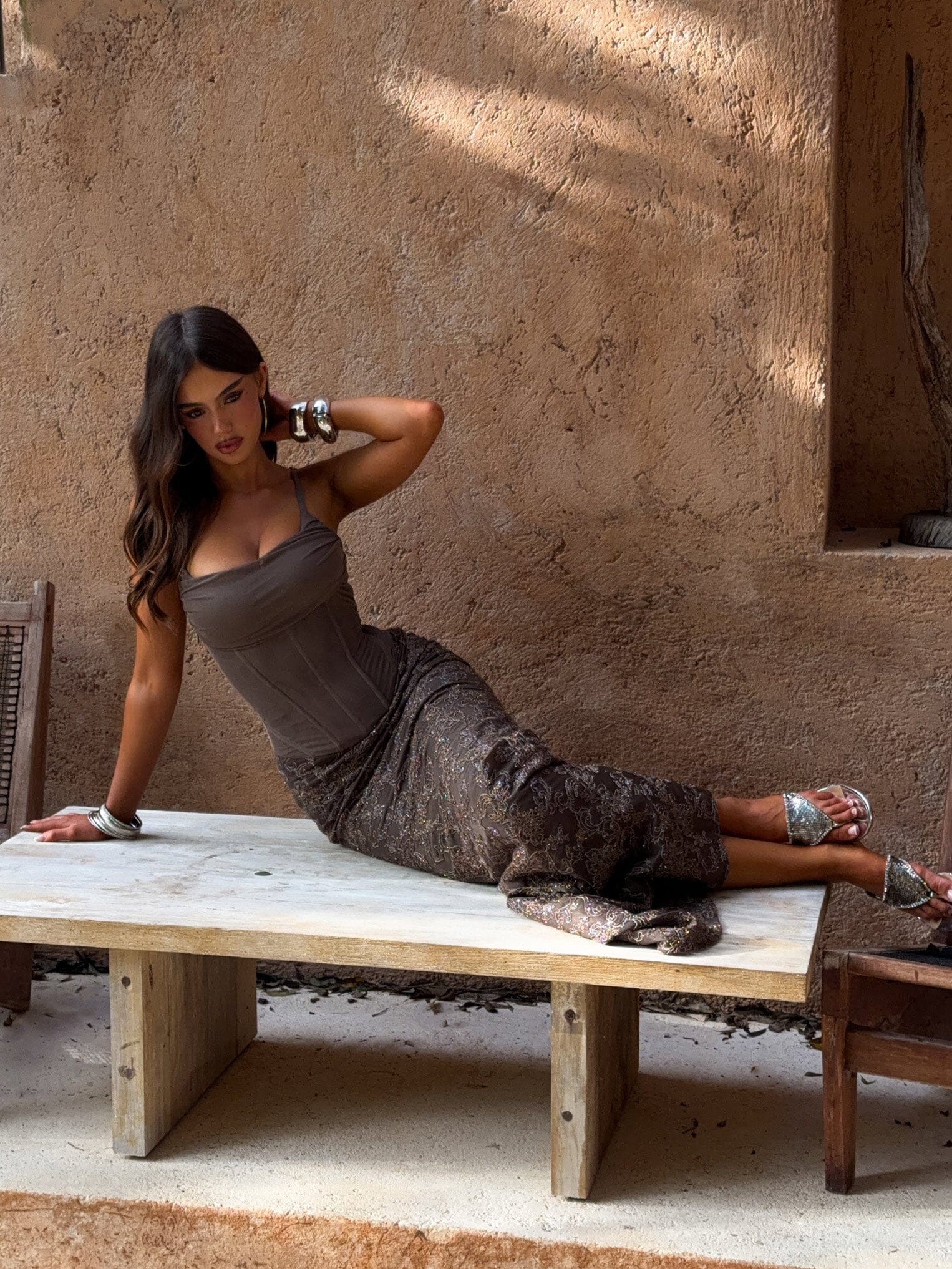 Hadlai-Maxi-Dress-Brown