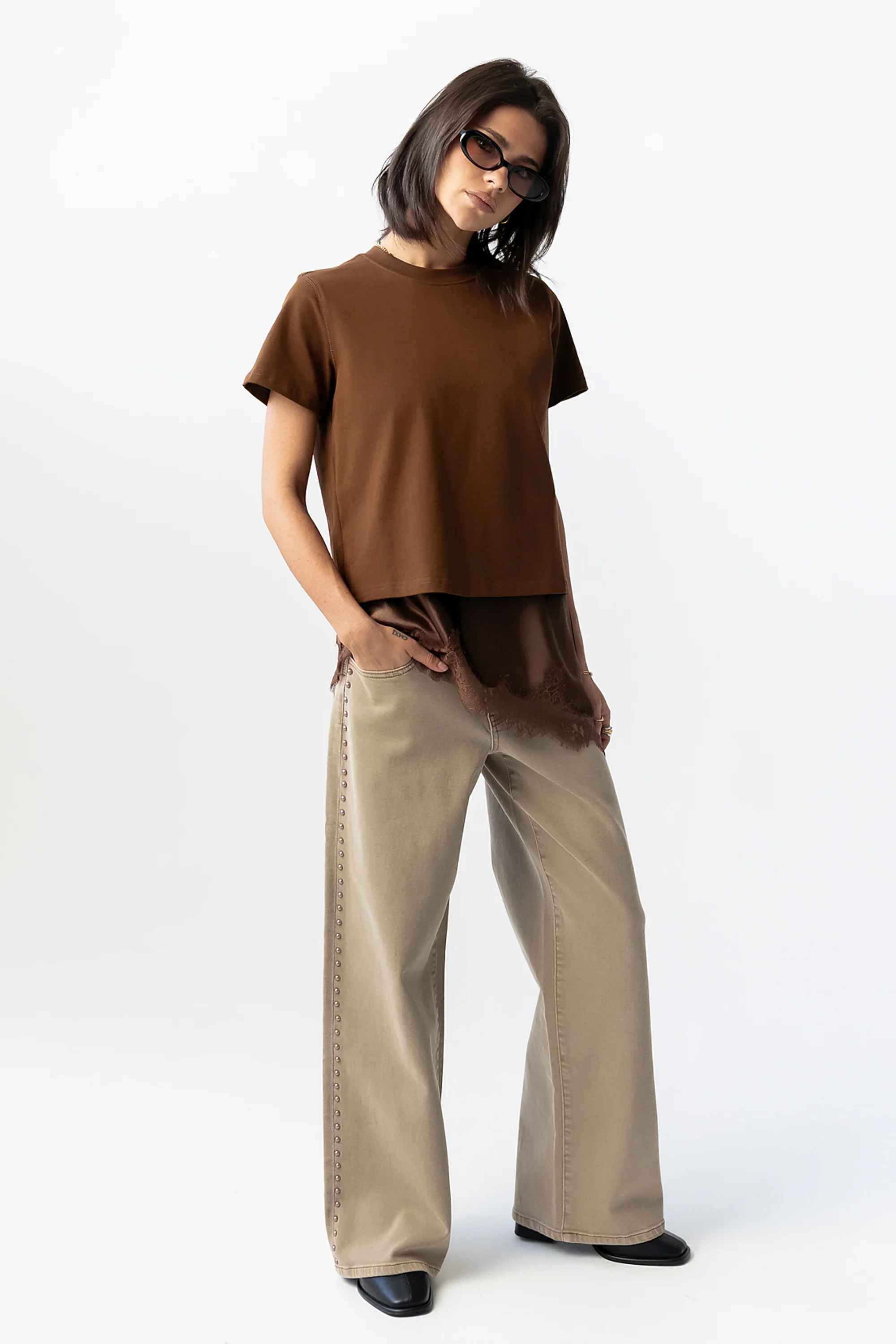 Judy Tee in Brown