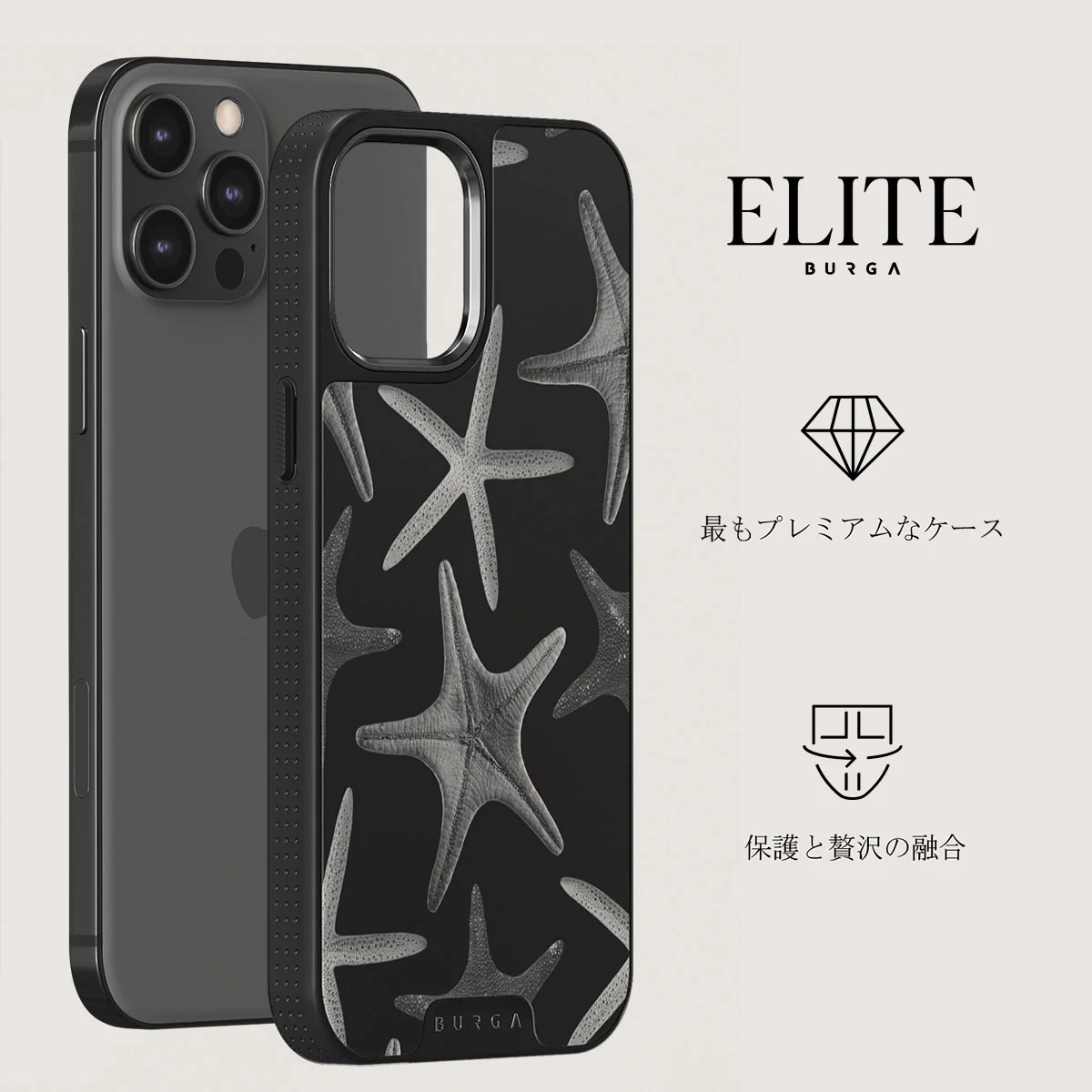 Midnight Ocean - iPhone 12 Pro ケース