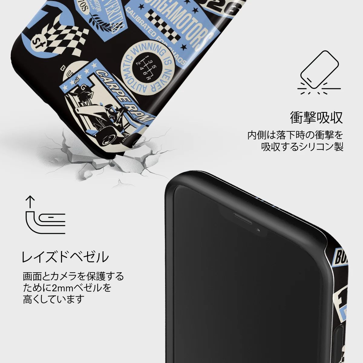Finish Line - iPhone 12 Mini ケース