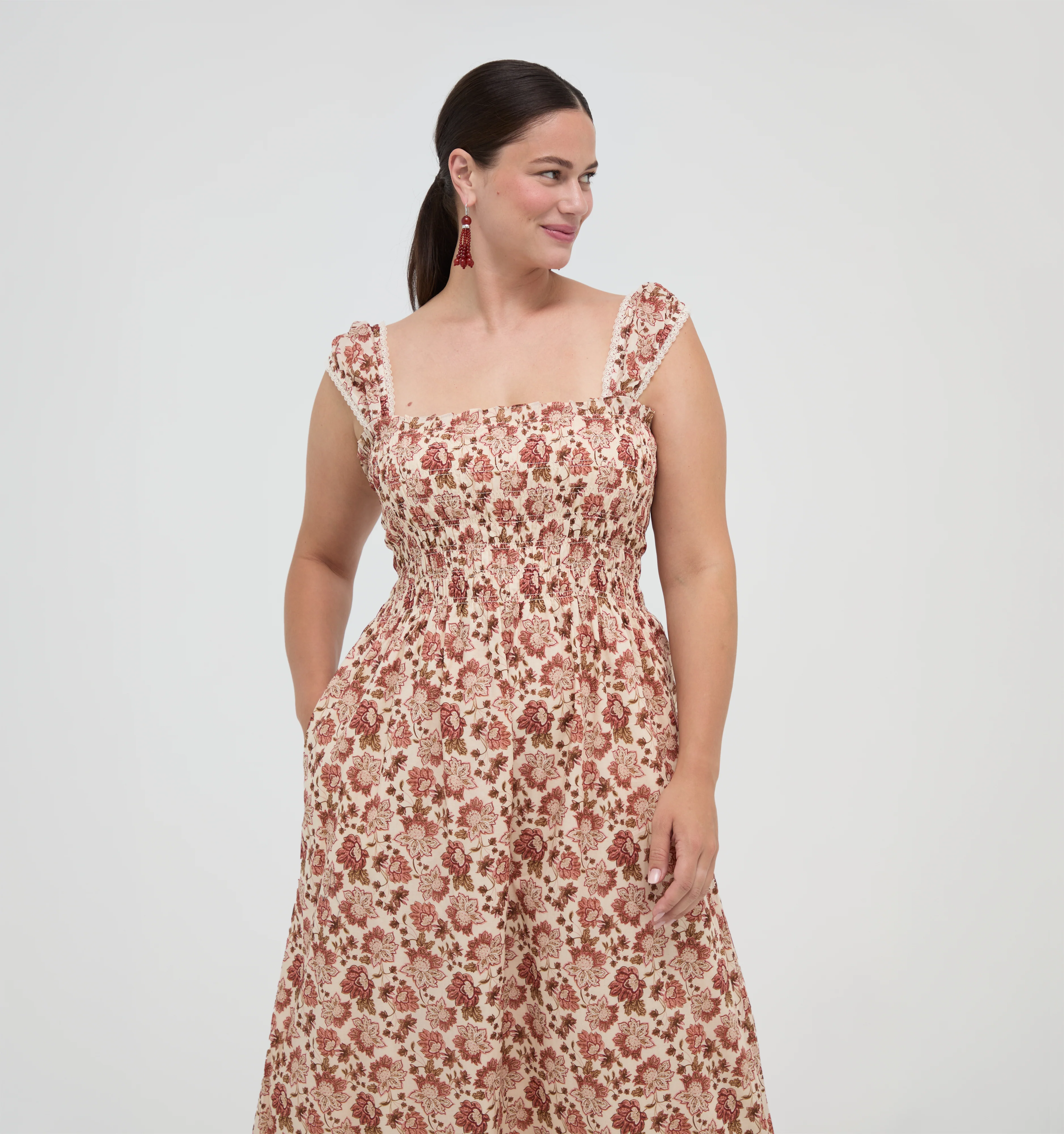 The Harper Nap Dress -  Meadowbrook Floral