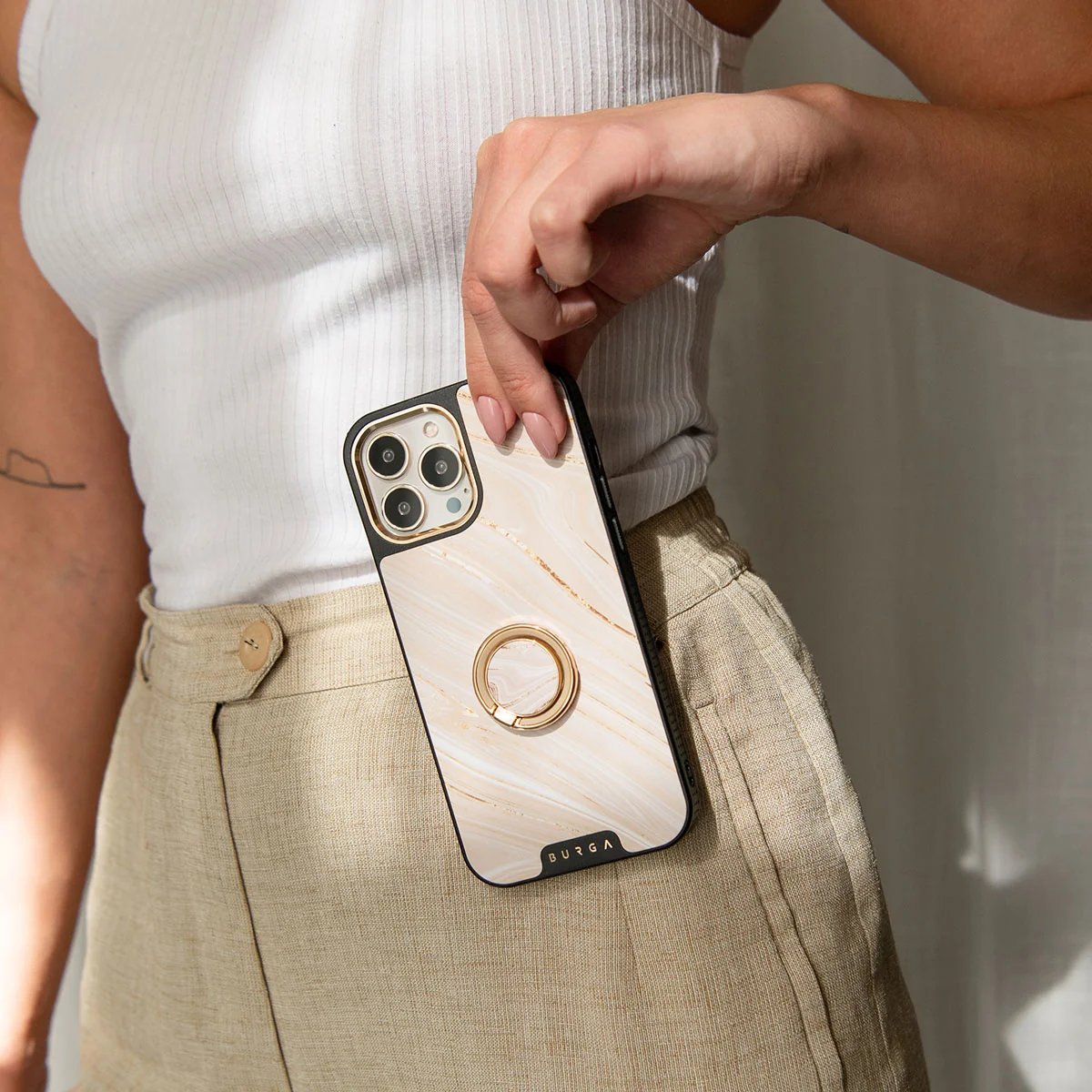 Full Glam - Beige iPhone 11 Pro Max ケース